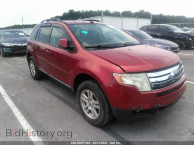 2008 Ford EDGE SEL, red — VIN 2FMDK48C58BB22439, IAAI