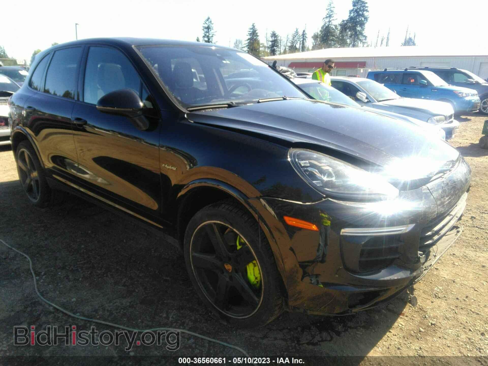 Фотография WP1AE2A26HLA70144 - PORSCHE CAYENNE E-HYBRID 2017