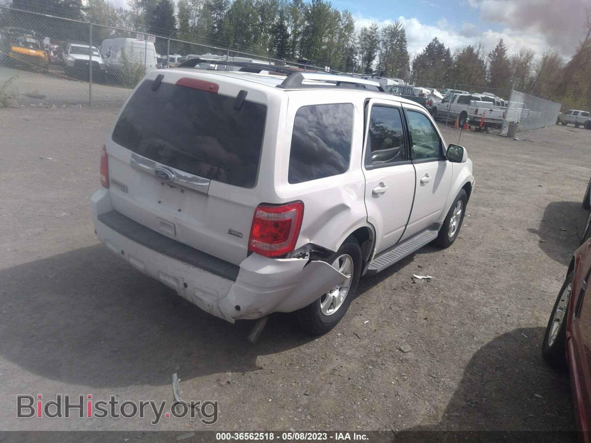 2011 FORD ESCAPE - VIN: 1FMCU9EG4BKC43910 - Фото 4