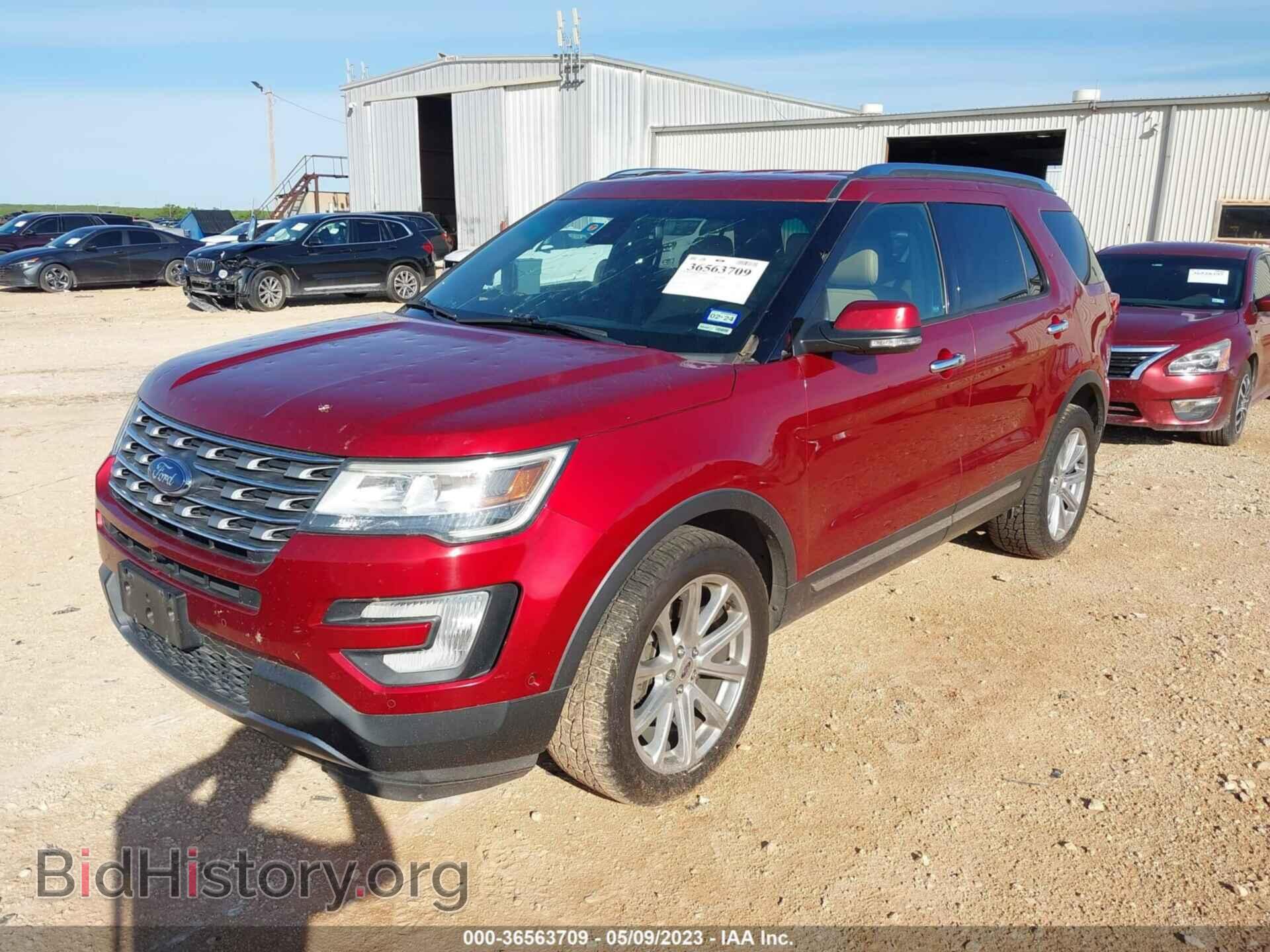 2016 FORD EXPLORER - VIN: 1FM5K8FH3GGC57937 - Фото 2