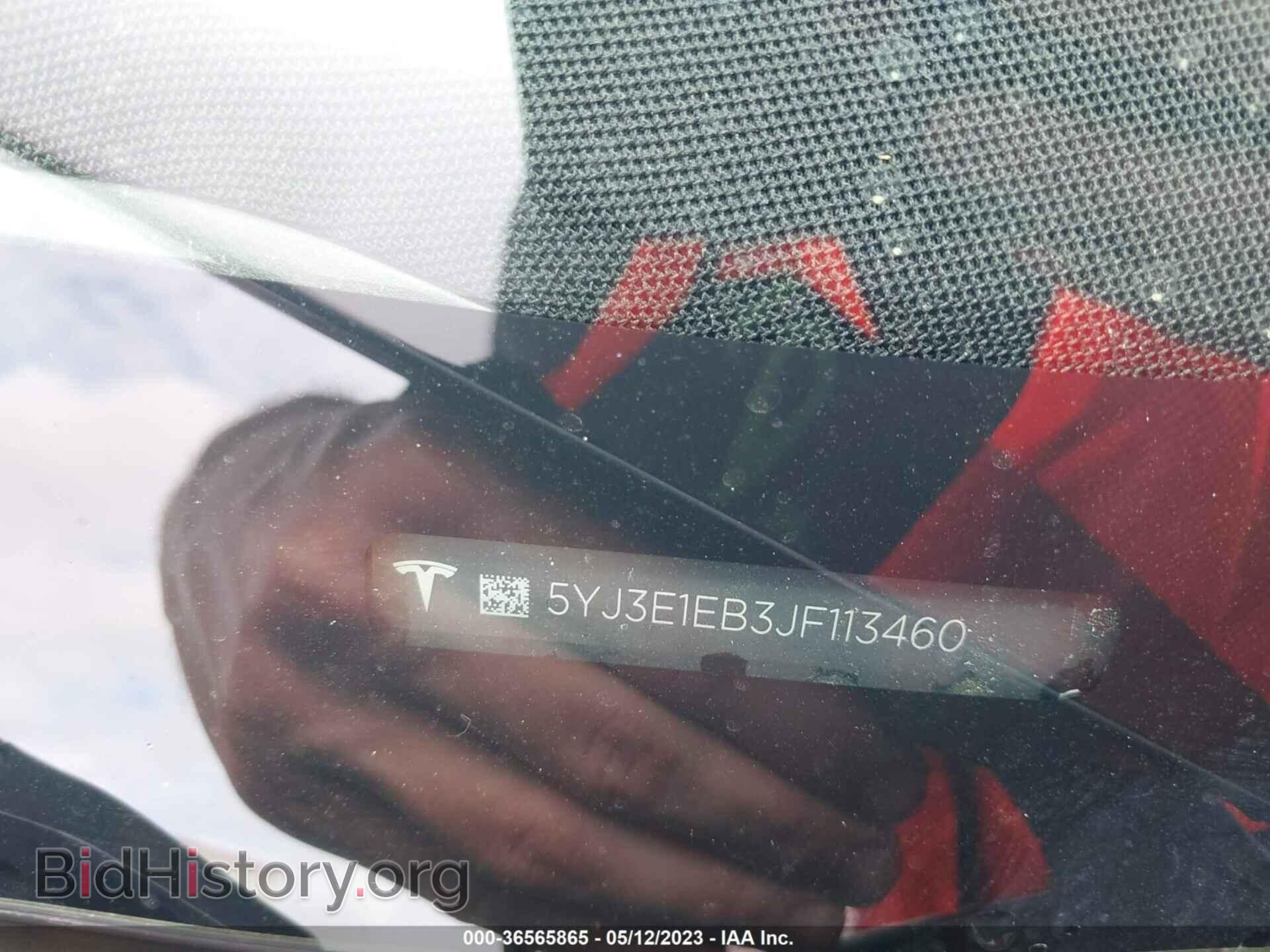 2018 TESLA MODEL 3 - VIN: 5YJ3E1EB3JF113460 - Фото 9
