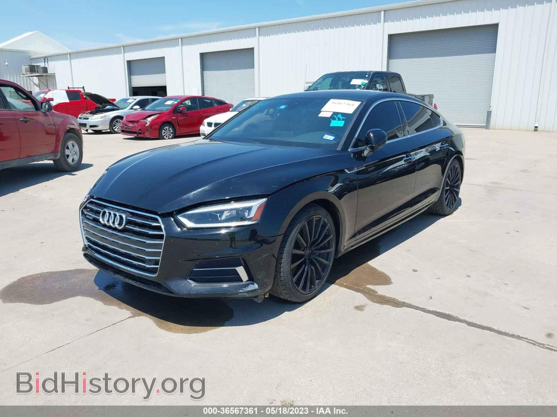 2018 AUDI A5 SPORTBACK - VIN: WAUBNCF5XJA004239 - Фото 2
