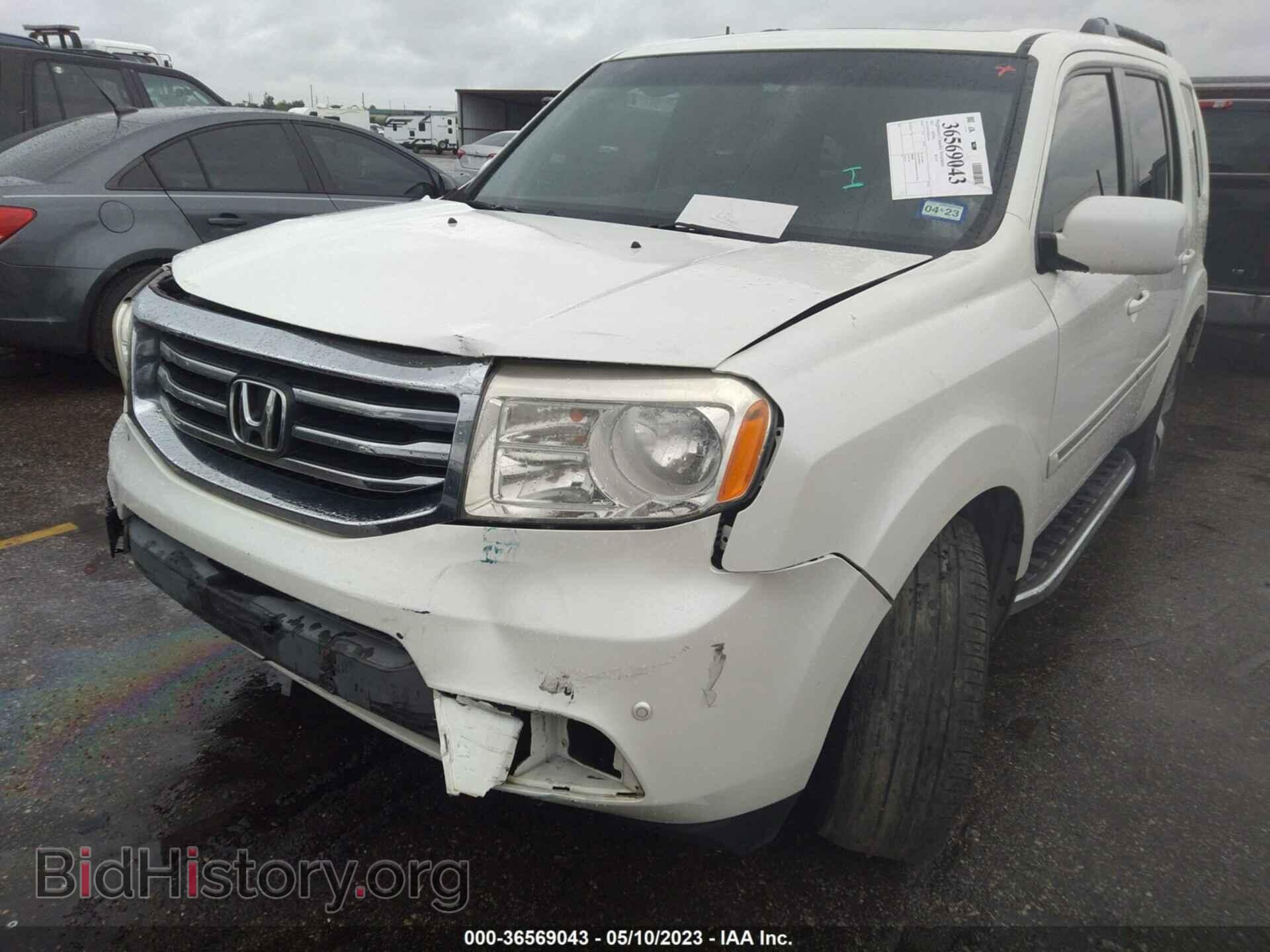 2013 HONDA PILOT - VIN: 5FNYF3H99DB021569 - Фото 2