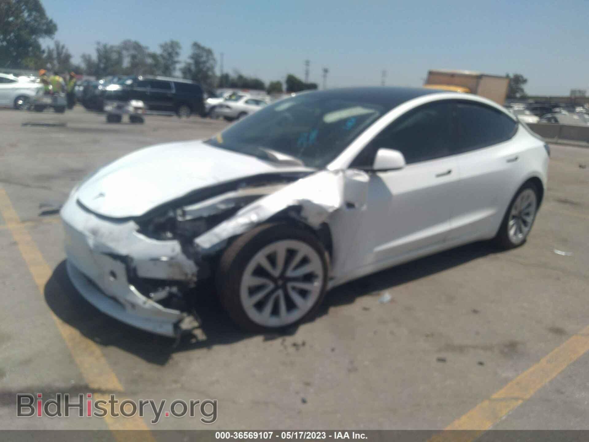 2021 TESLA MODEL 3 - VIN: 5YJ3E1EAXMF017840 - Photo 2
