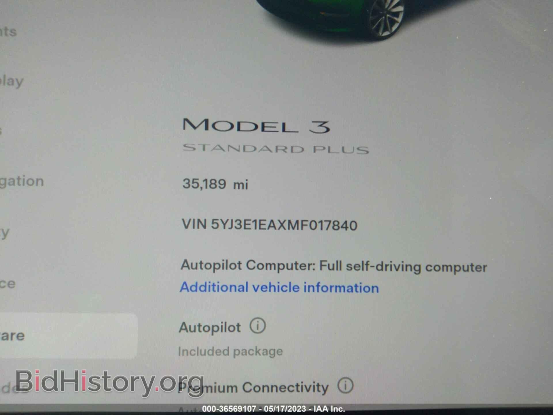 2021 TESLA MODEL 3 - VIN: 5YJ3E1EAXMF017840 - Photo 7