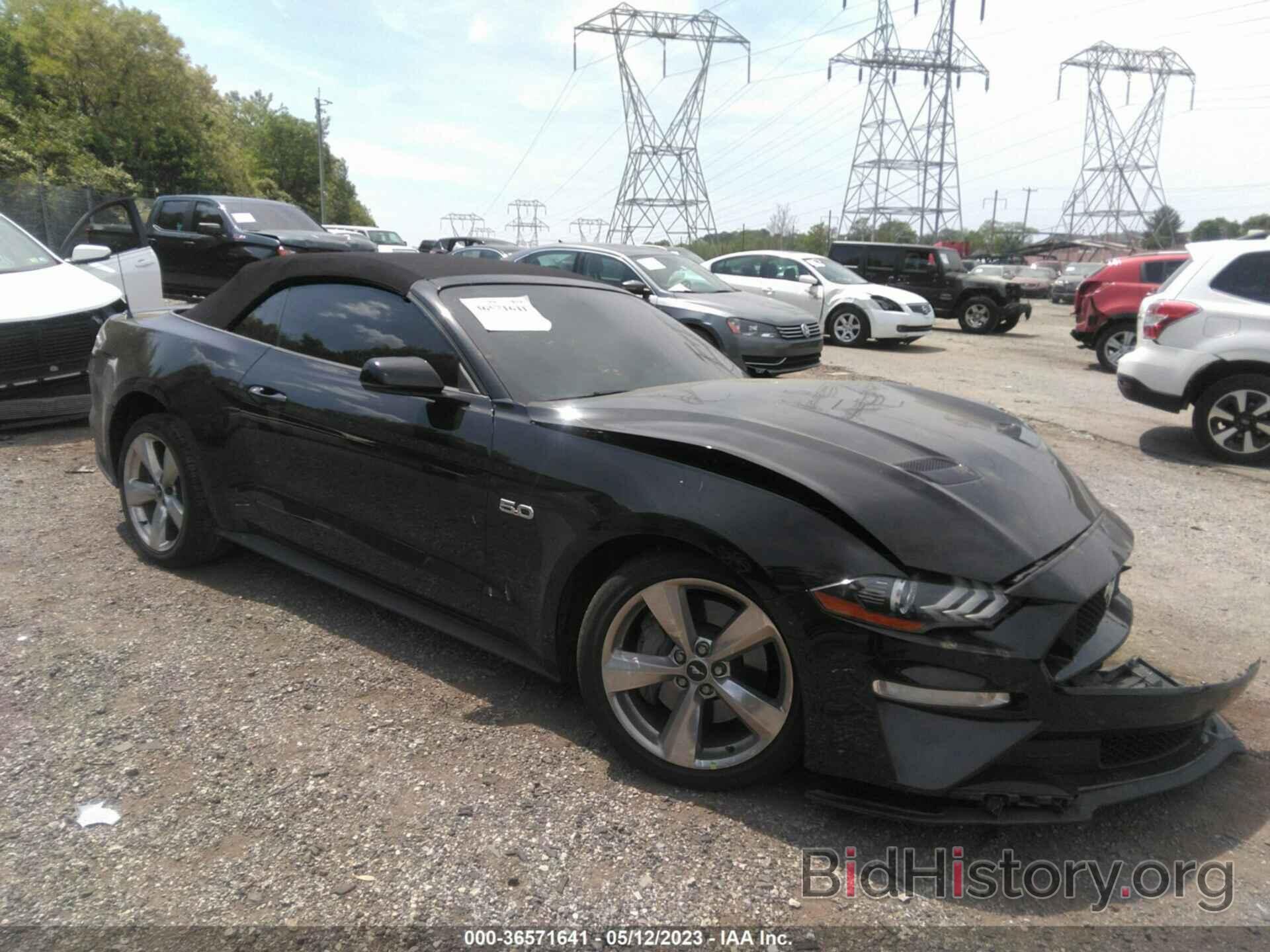 Photo 1FATP8FF6J5165449 - FORD MUSTANG 2018