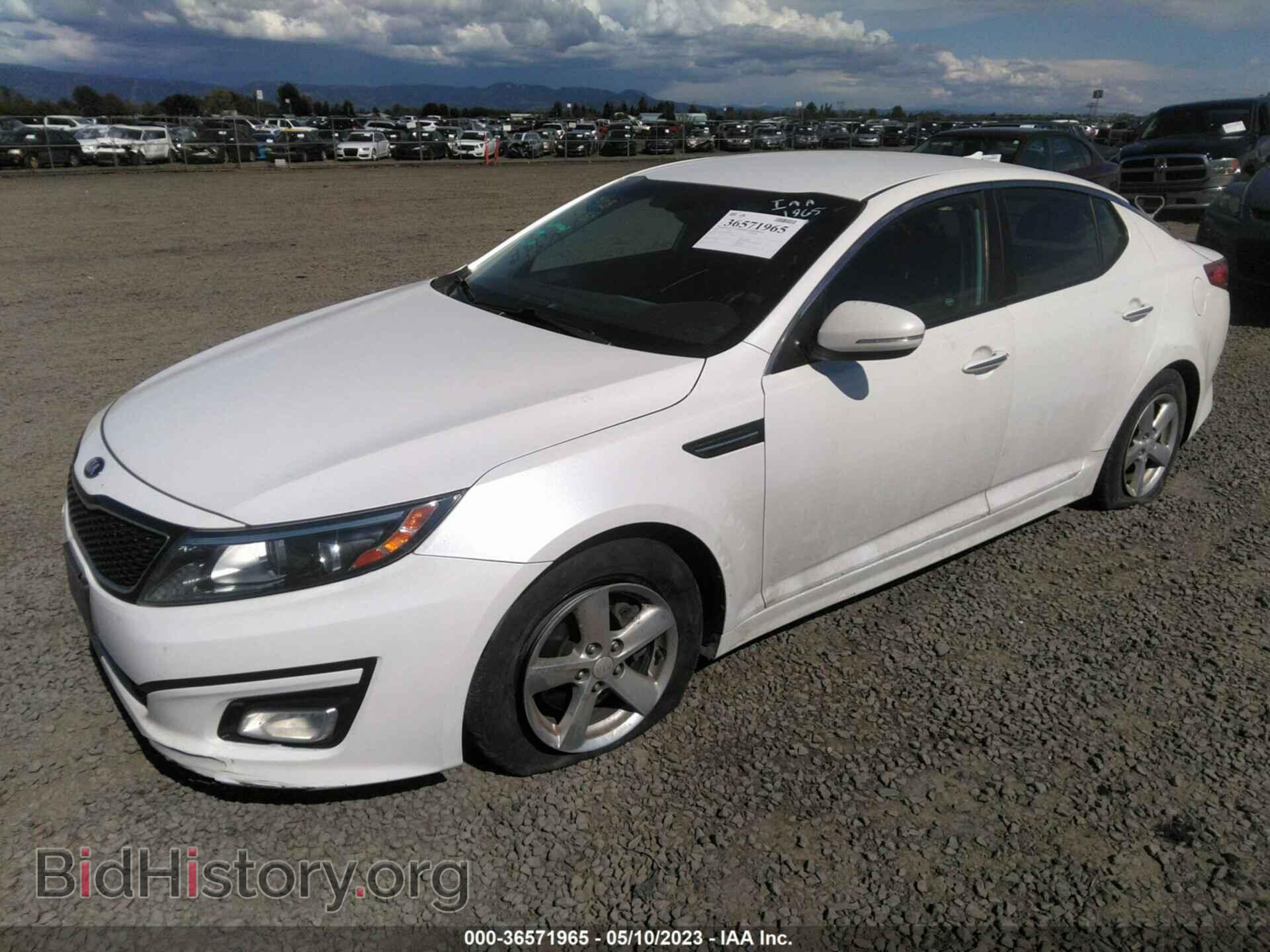 2015 KIA OPTIMA - VIN: KNAGM4A74F5590430 - Фото 2
