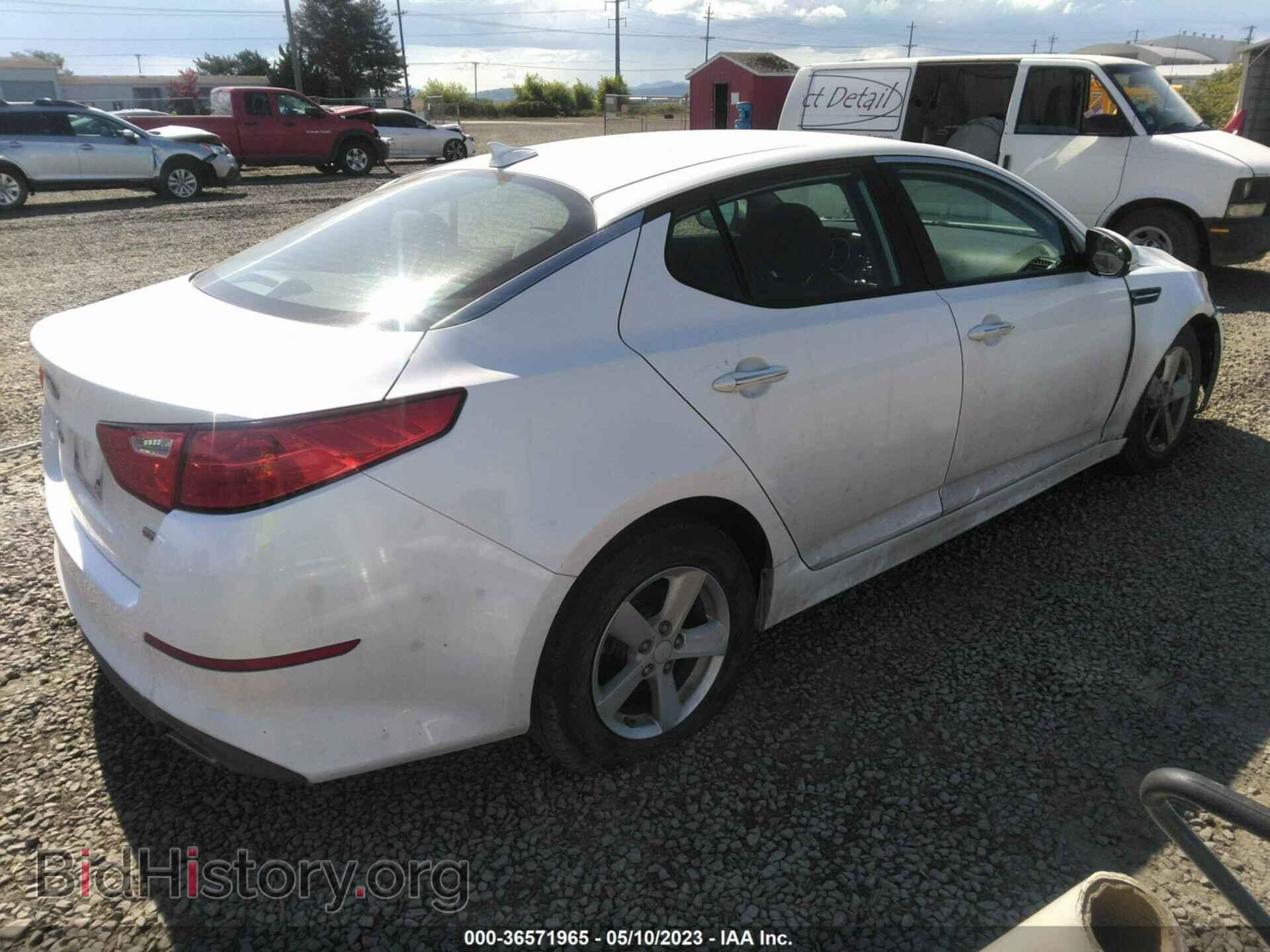 2015 KIA OPTIMA - VIN: KNAGM4A74F5590430 - Фото 4