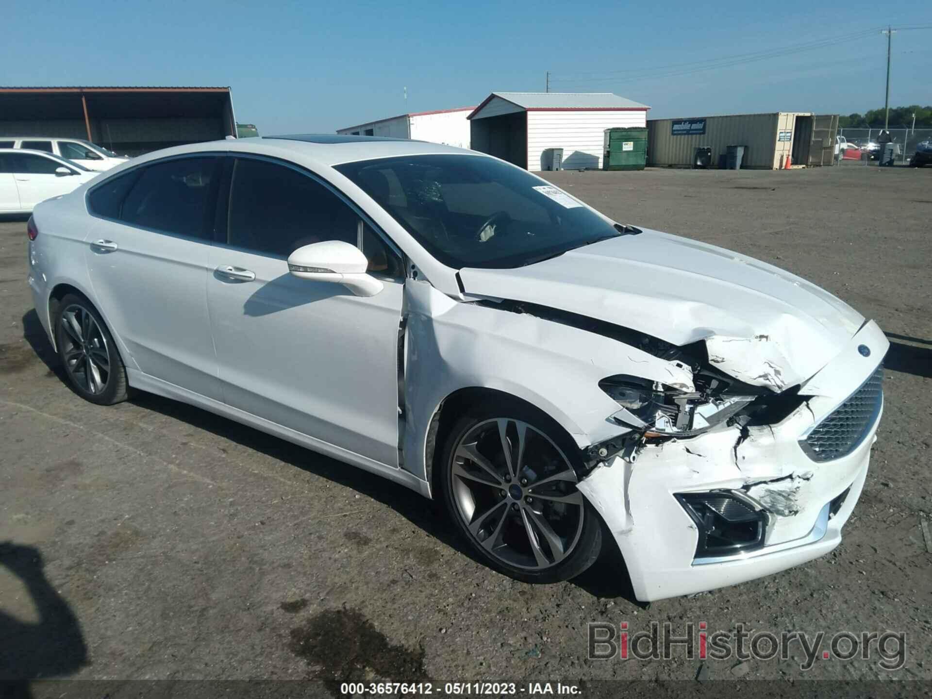 Photo 3FA6P0K95LR128312 - FORD FUSION 2020