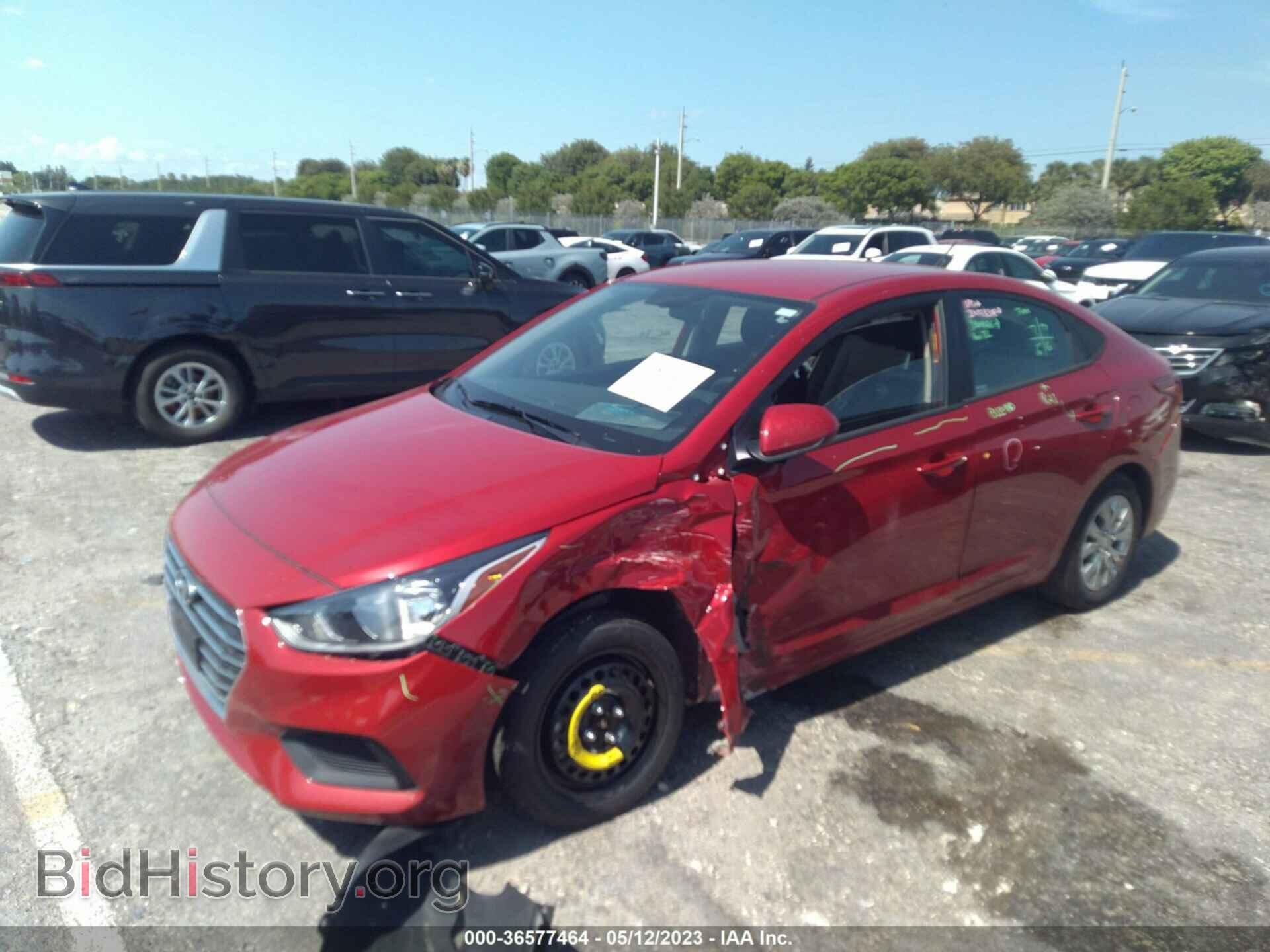 2022 HYUNDAI ACCENT - VIN: 3KPC24A63NE171499 - Фото 2