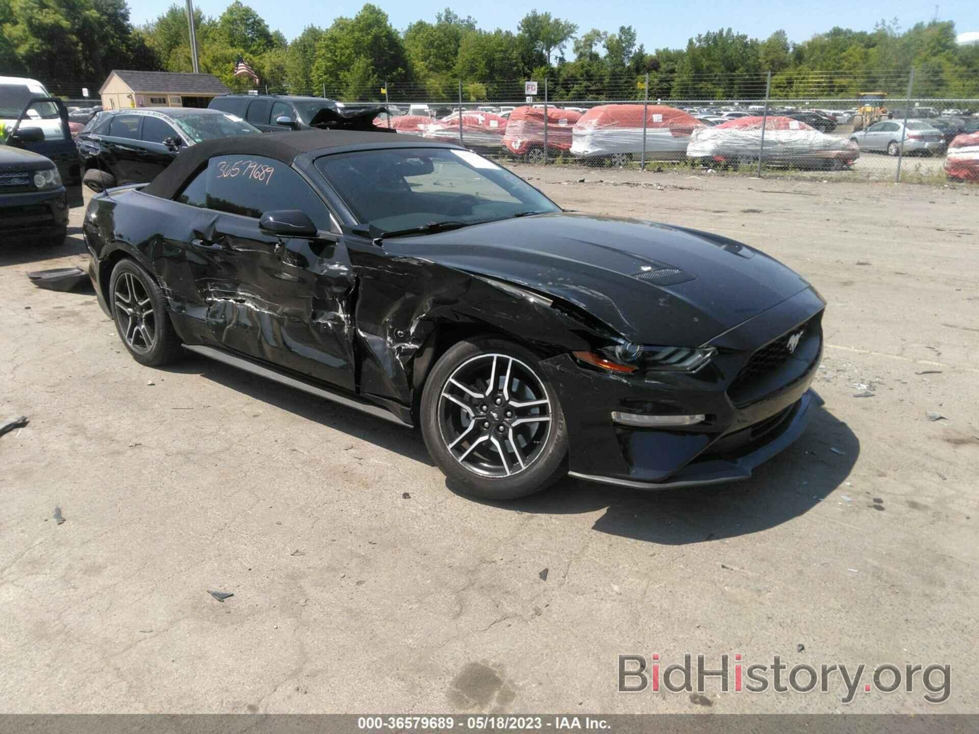 Photo 1FATP8UHXJ5115013 - FORD MUSTANG 2018