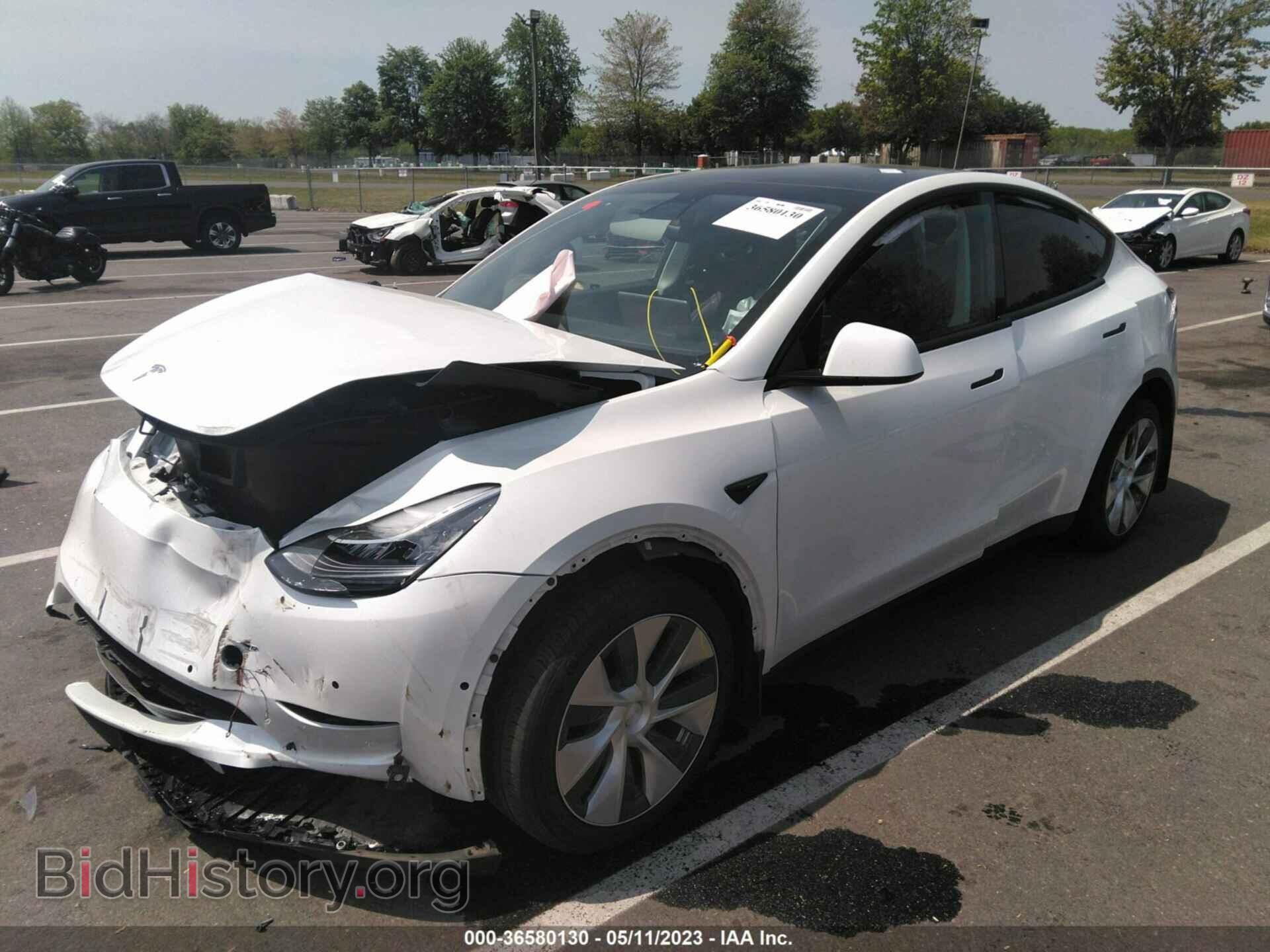 2022 TESLA MODEL Y - VIN: 7SAYGDEE3NF321178 - Photo 2