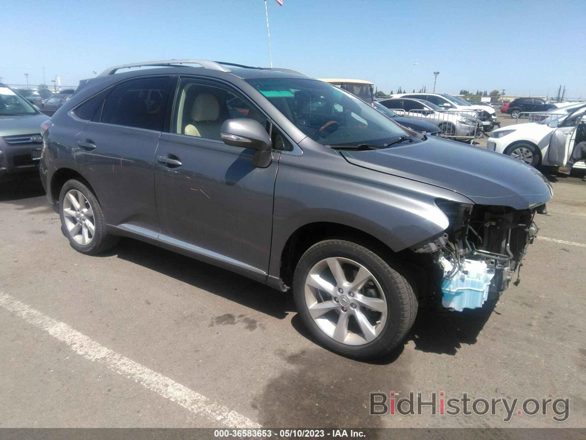 Фотография JTJBK1BA3C2017847 - LEXUS RX 350 2012