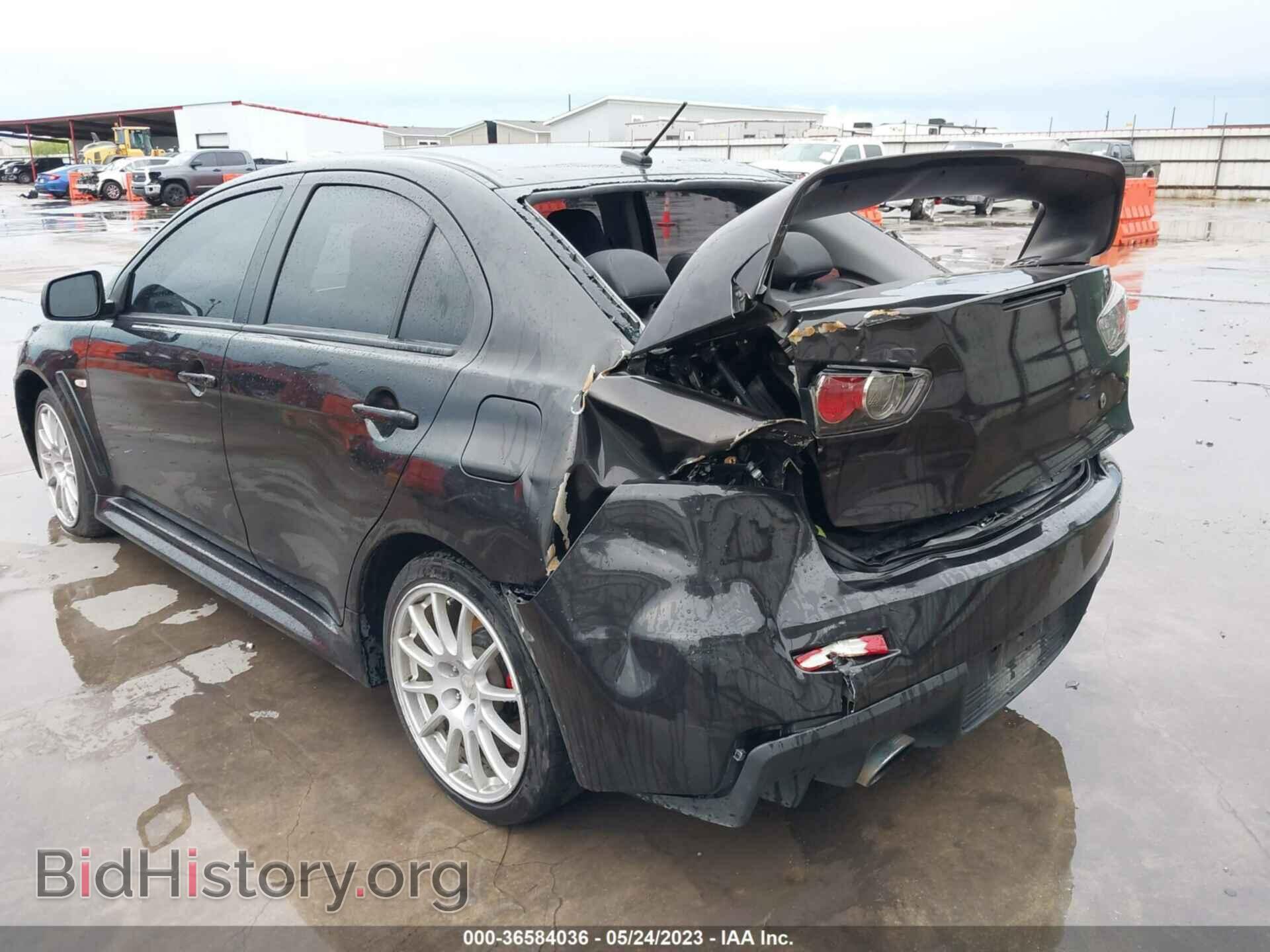 2014 MITSUBISHI LANCER EVOLUTION - VIN: JA32W8FV2EU006759 - Фото 3
