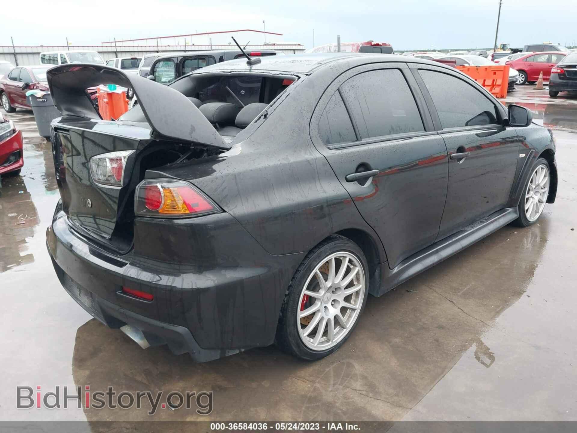2014 MITSUBISHI LANCER EVOLUTION - VIN: JA32W8FV2EU006759 - Фото 4