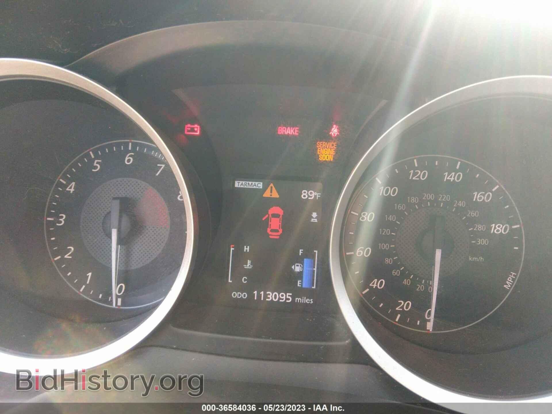 2014 MITSUBISHI LANCER EVOLUTION - VIN: JA32W8FV2EU006759 - Фото 7