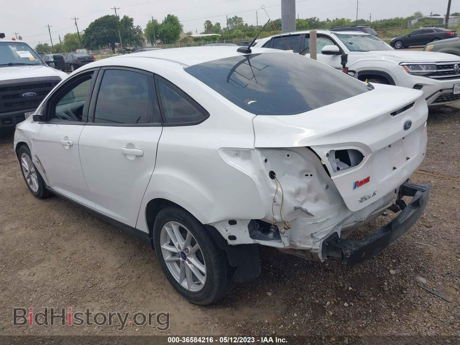 2018 FORD FOCUS - VIN: 1FADP3F24JL330706 - Фото 3