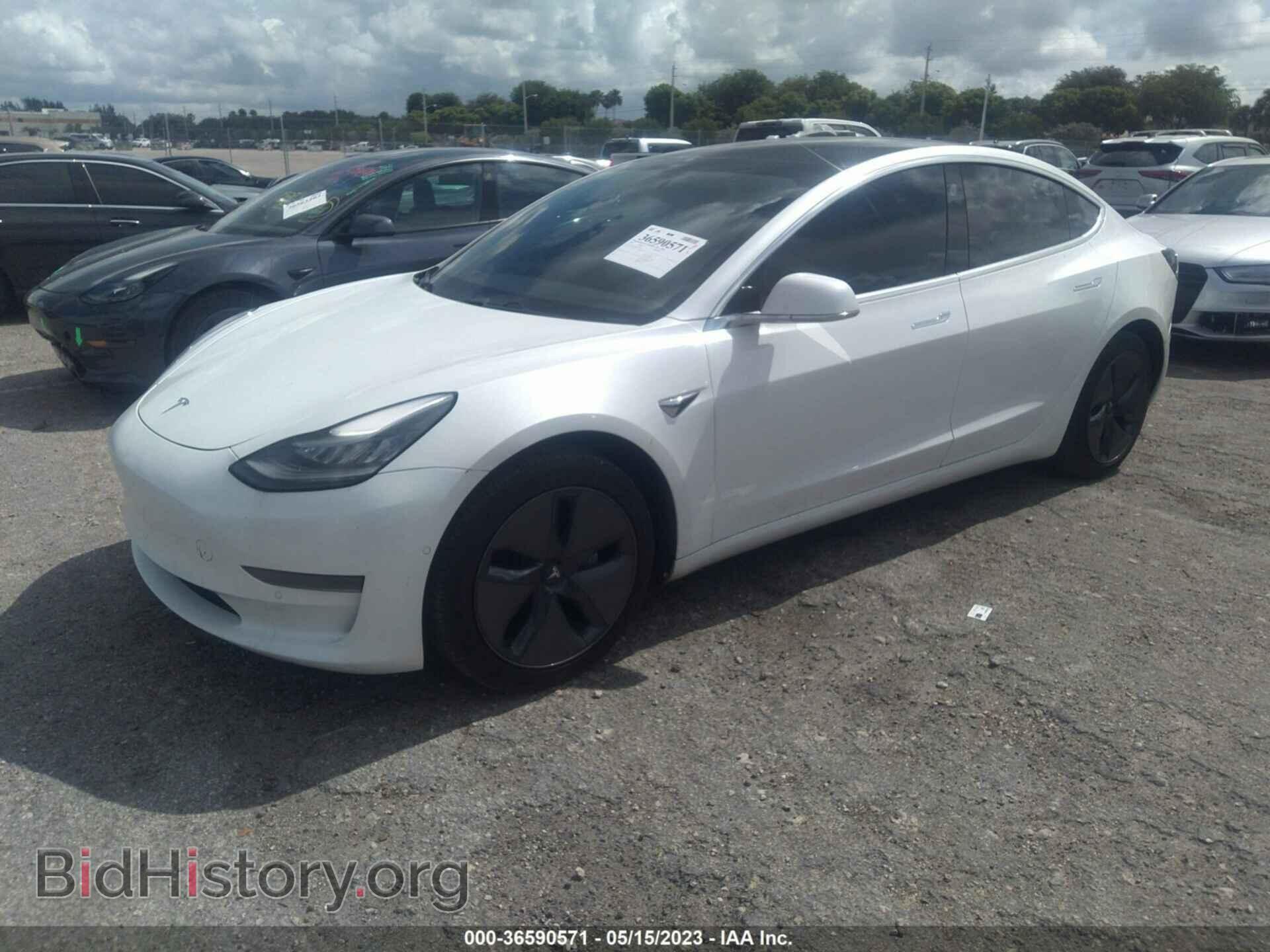 2019 TESLA MODEL 3 - VIN: 5YJ3E1EA3KF484465 - Фото 2
