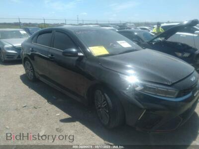2022 Kia FORTE GT, black — VIN 3KPF44AC9NE437685, IAAI
