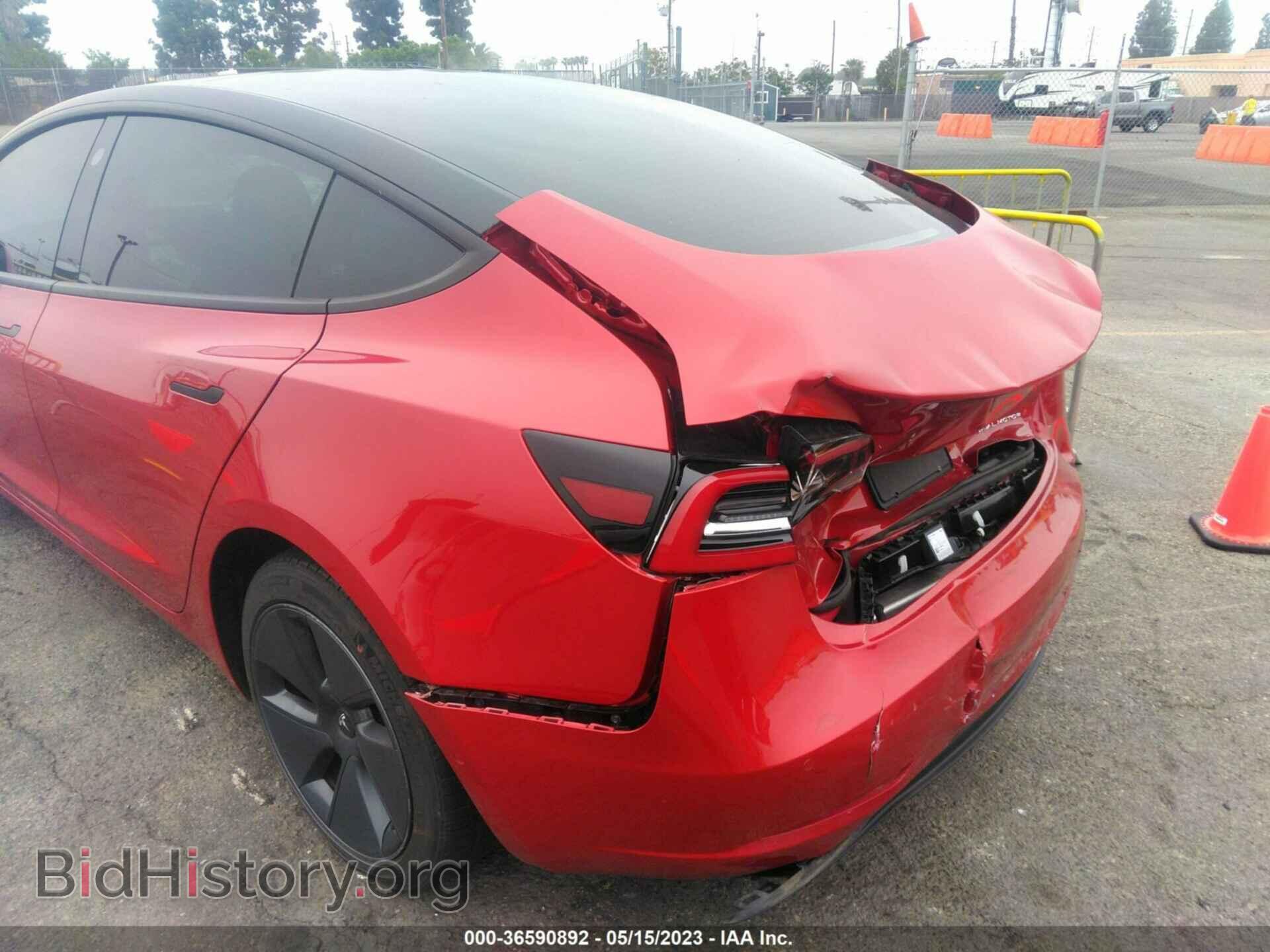 2021 TESLA MODEL 3 - VIN: 5YJ3E1EB1MF875464 - Фото 3