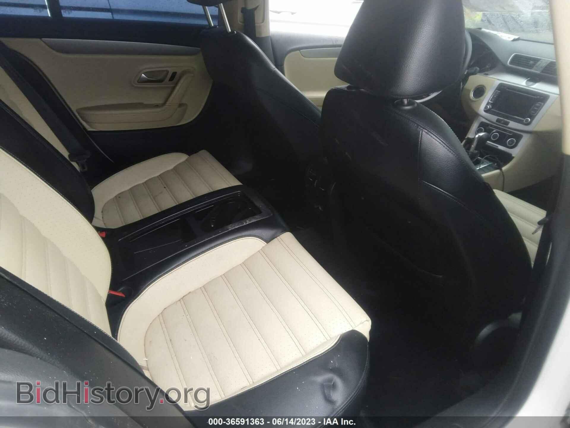 2012 VOLKSWAGEN CC - VIN: WVWMP7AN2CE545950 - Фото 8