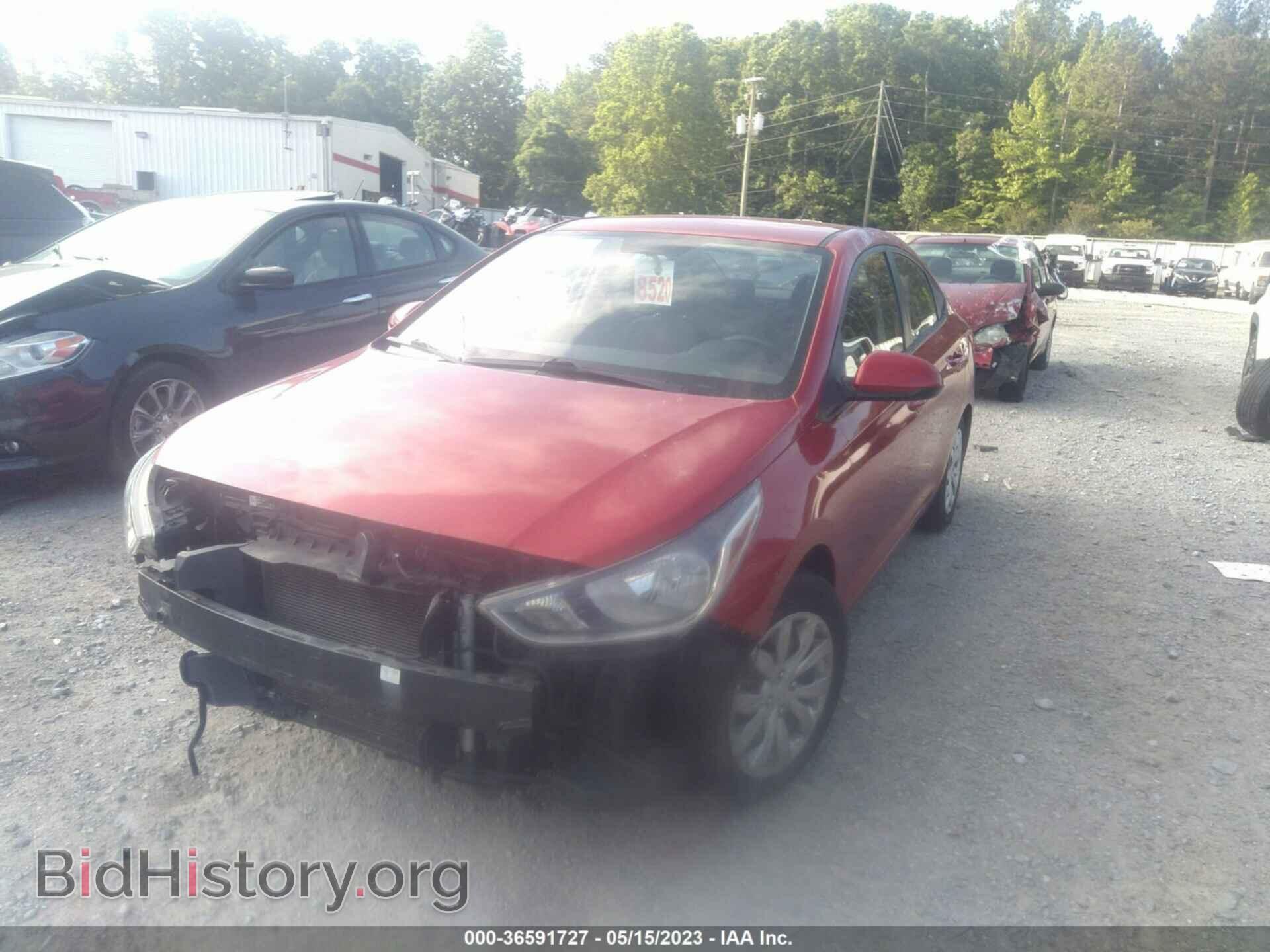 2020 HYUNDAI ACCENT - VIN: 3KPC24A63LE109825 - Фото 2