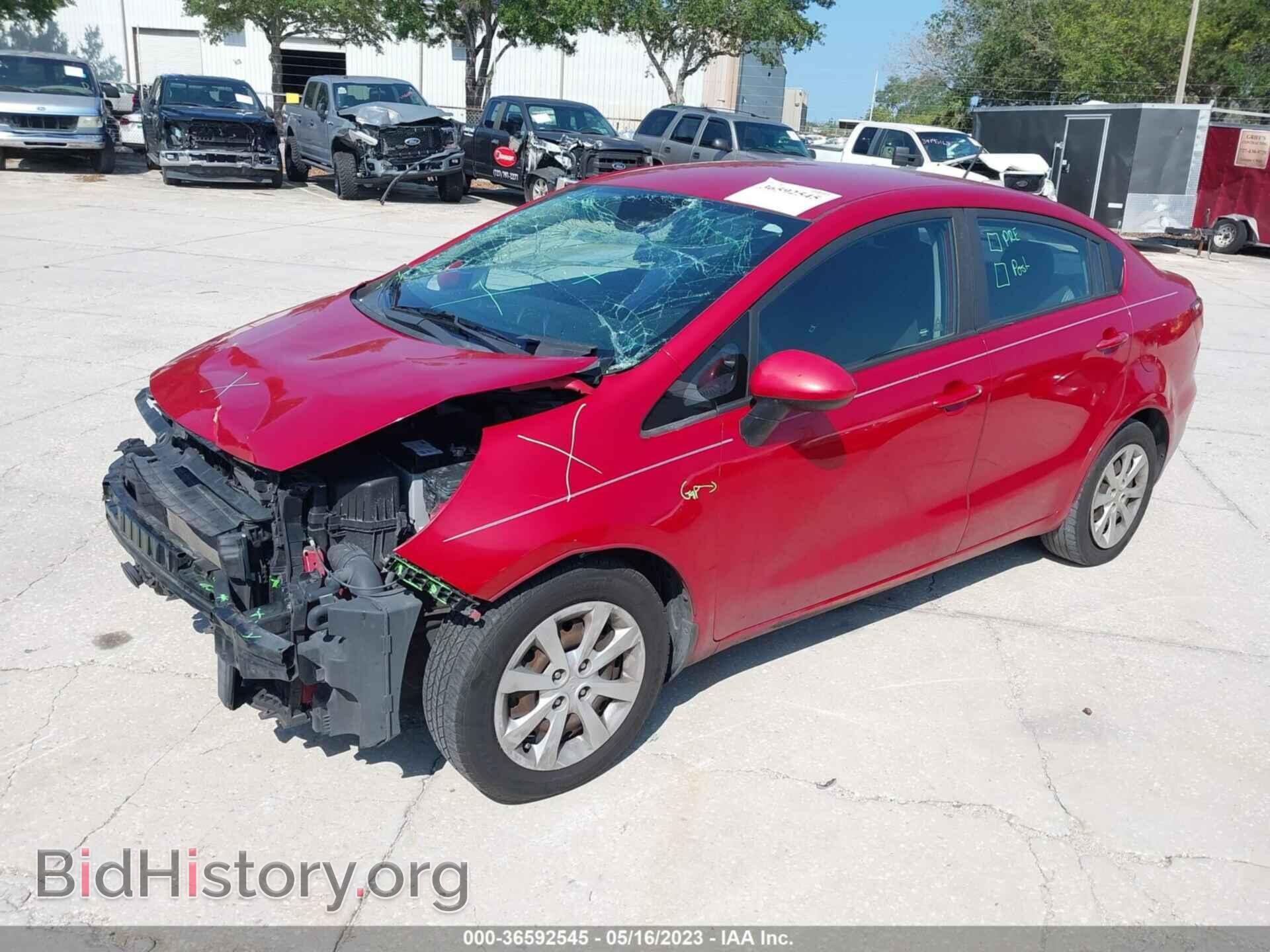 2017 KIA RIO - VIN: KNADM4A36H6099399 - Фото 2
