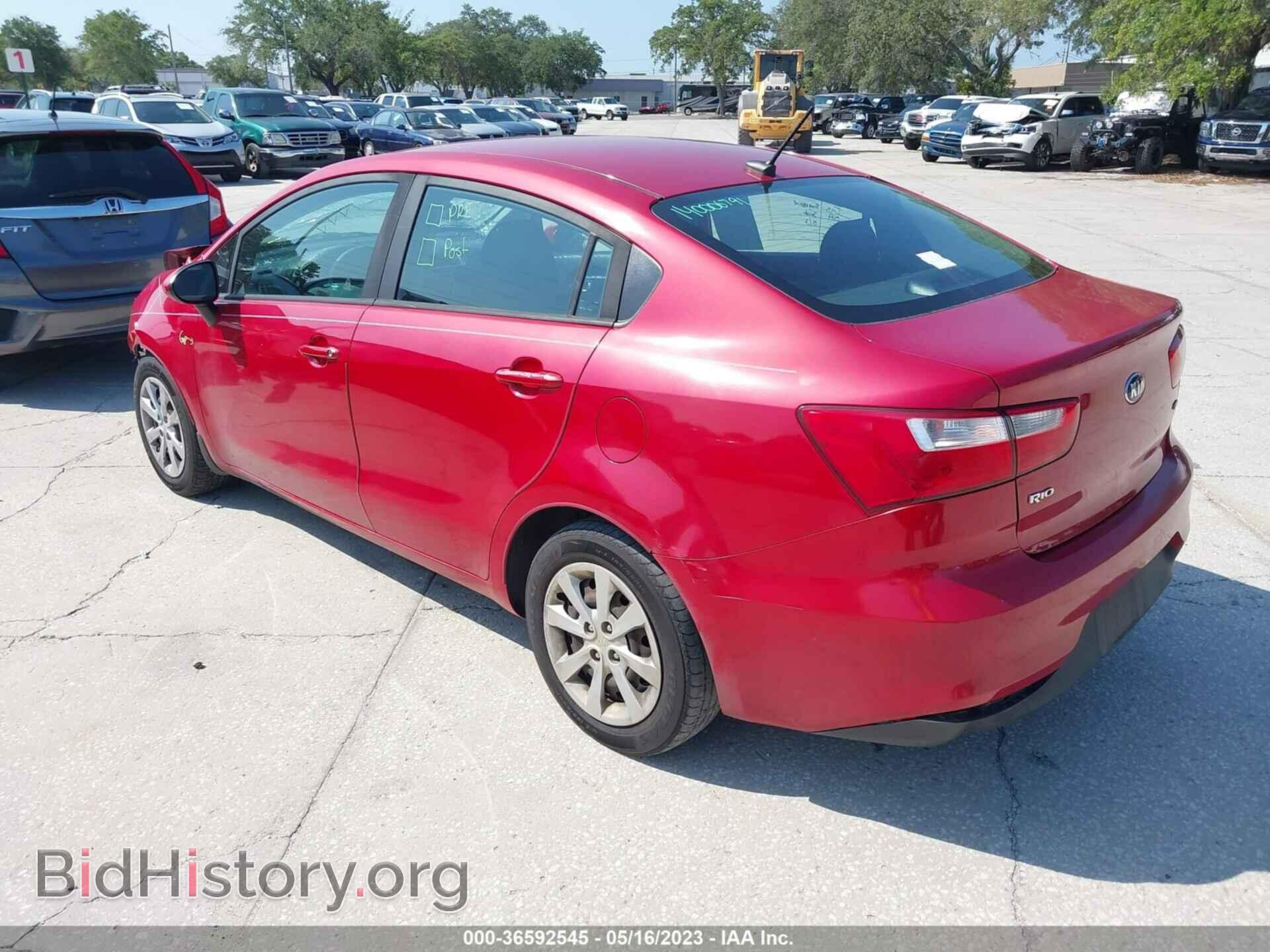 2017 KIA RIO - VIN: KNADM4A36H6099399 - Фото 3