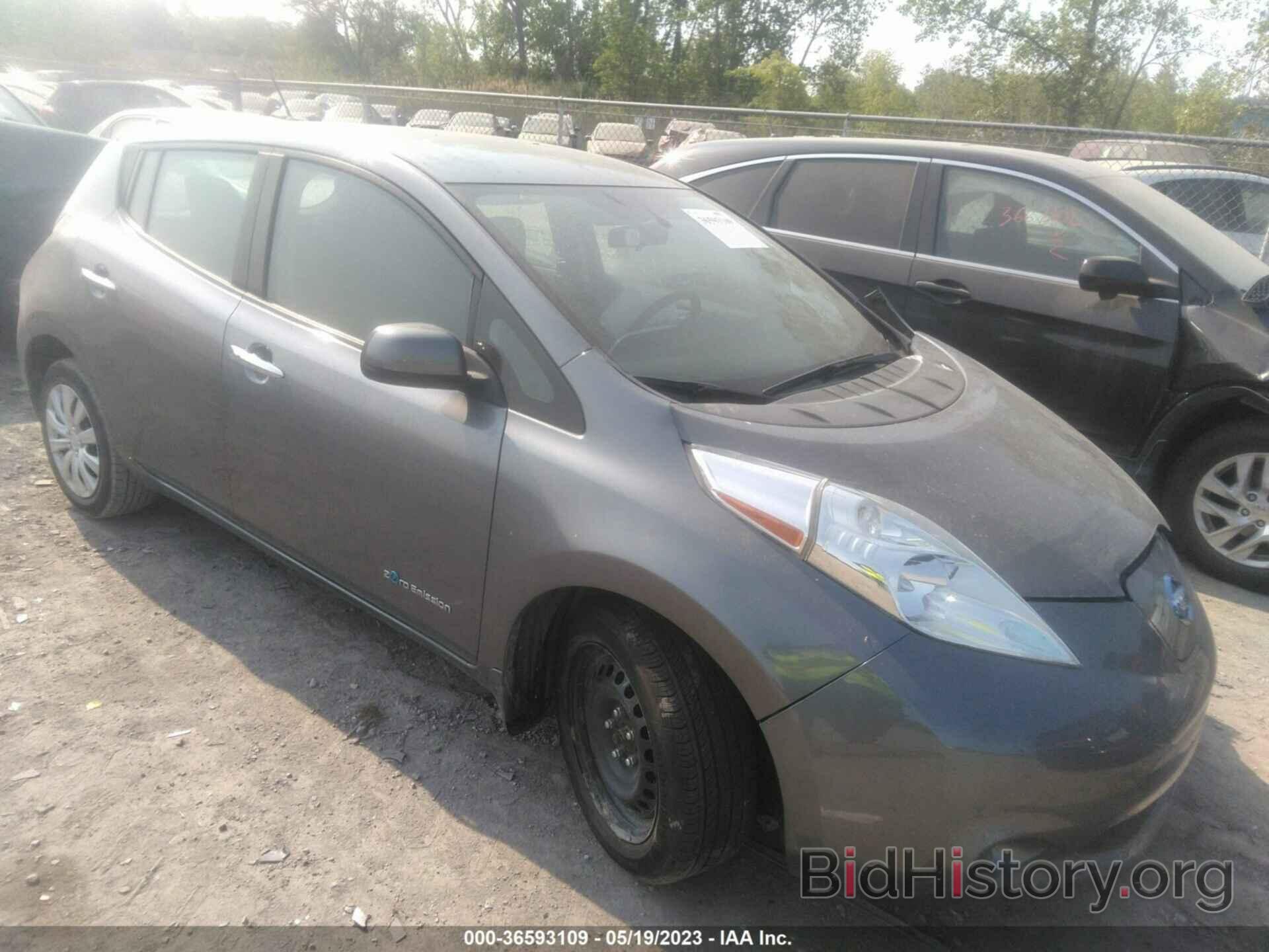 Photo 1N4BZ0CP8HC304989 - NISSAN LEAF 2017