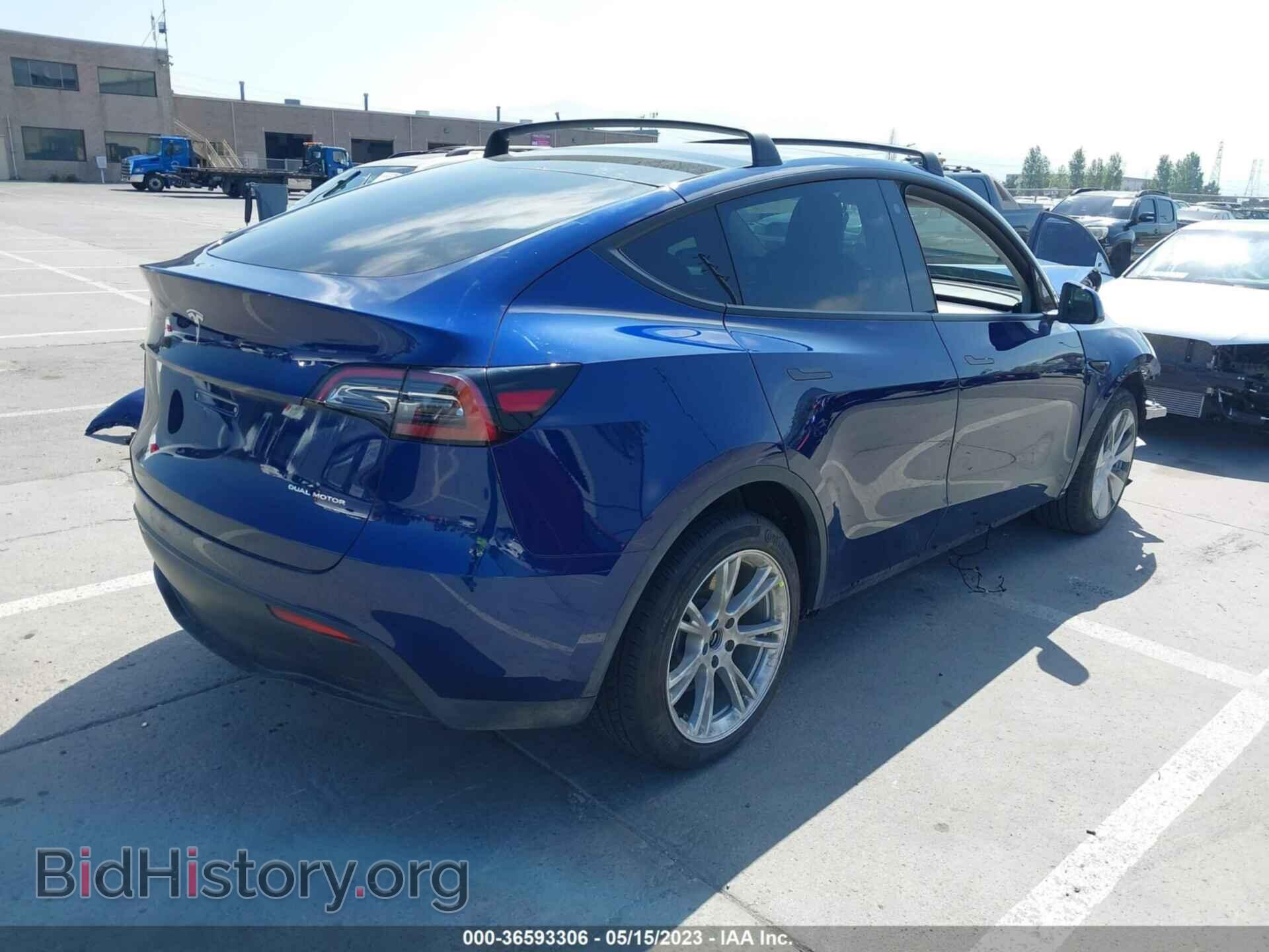 2022 TESLA MODEL Y - VIN: 7SAYGDEEXNF555768 - Photo 4