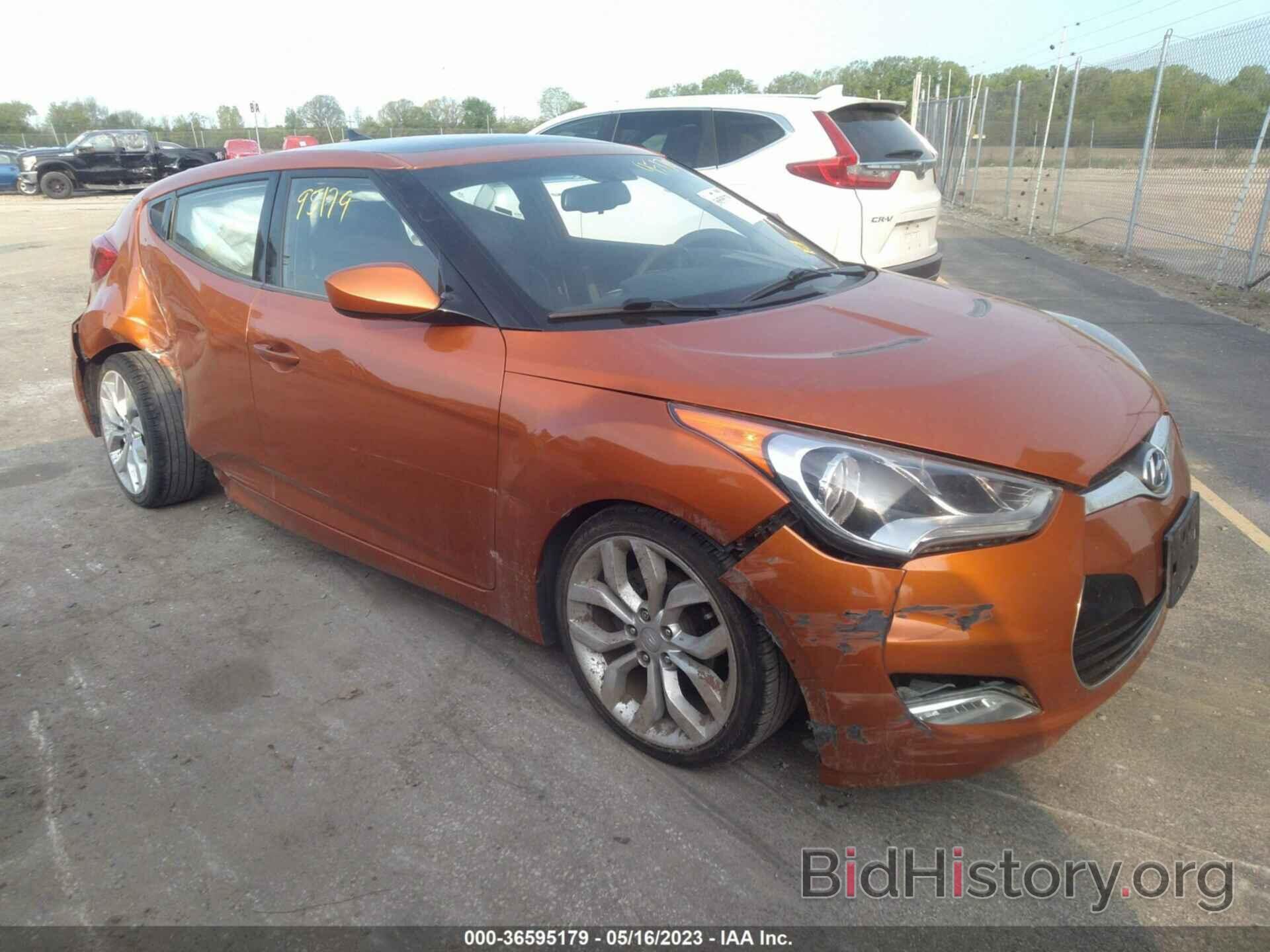 Photo KMHTC6AD5CU023274 - HYUNDAI VELOSTER 2012