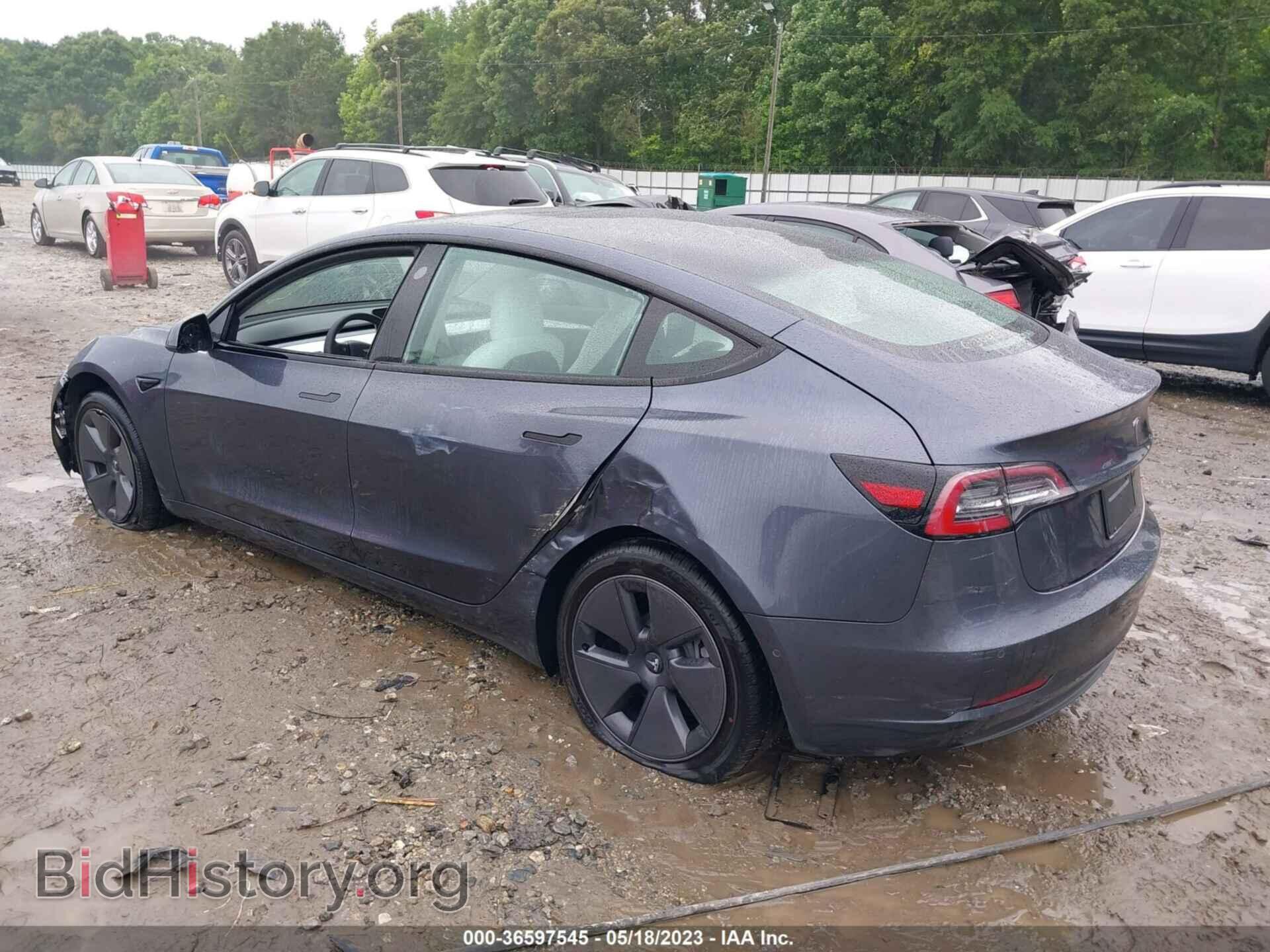 2022 TESLA MODEL 3 - VIN: 5YJ3E1EA1NF308289 - Фото 3