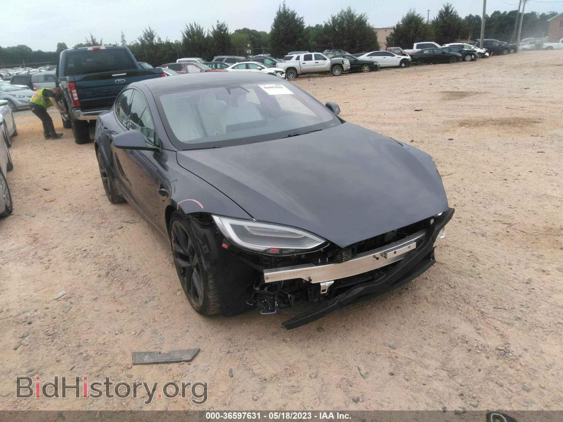 Photo 5YJSA1E61NF461242 - TESLA MODEL S 2022