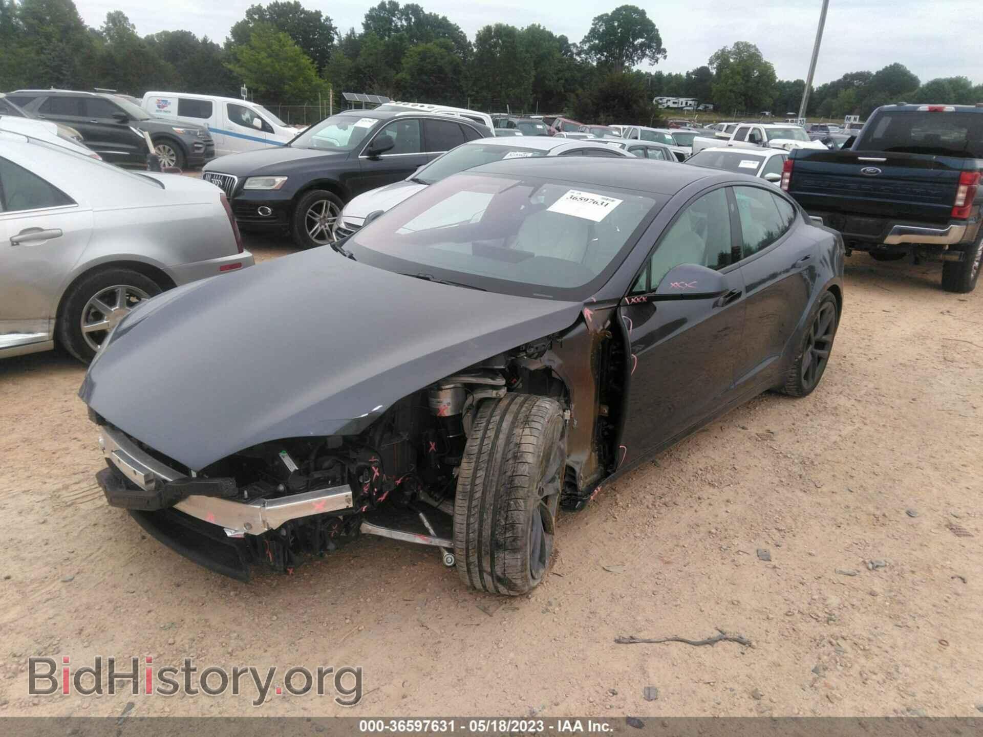 2022 TESLA MODEL S - VIN: 5YJSA1E61NF461242 - Photo 2