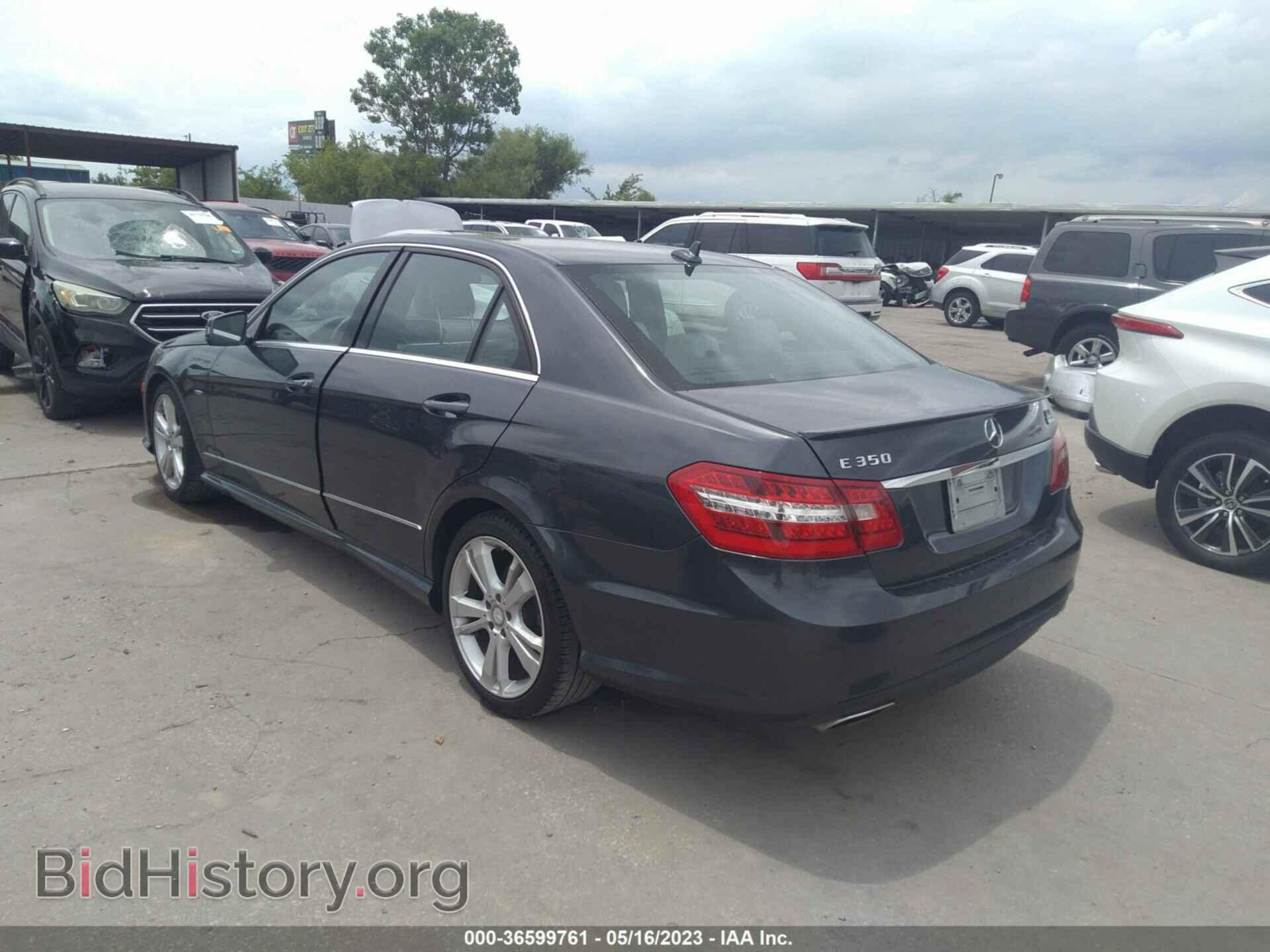 2012 MERCEDES-BENZ E-CLASS - VIN: WDDHF5KB3CA622402 - Фото 3