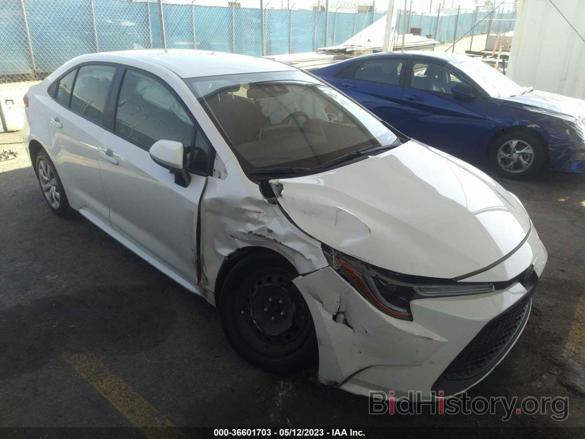 Photo JTDEPRAE1LJ024726 - TOYOTA COROLLA 2020