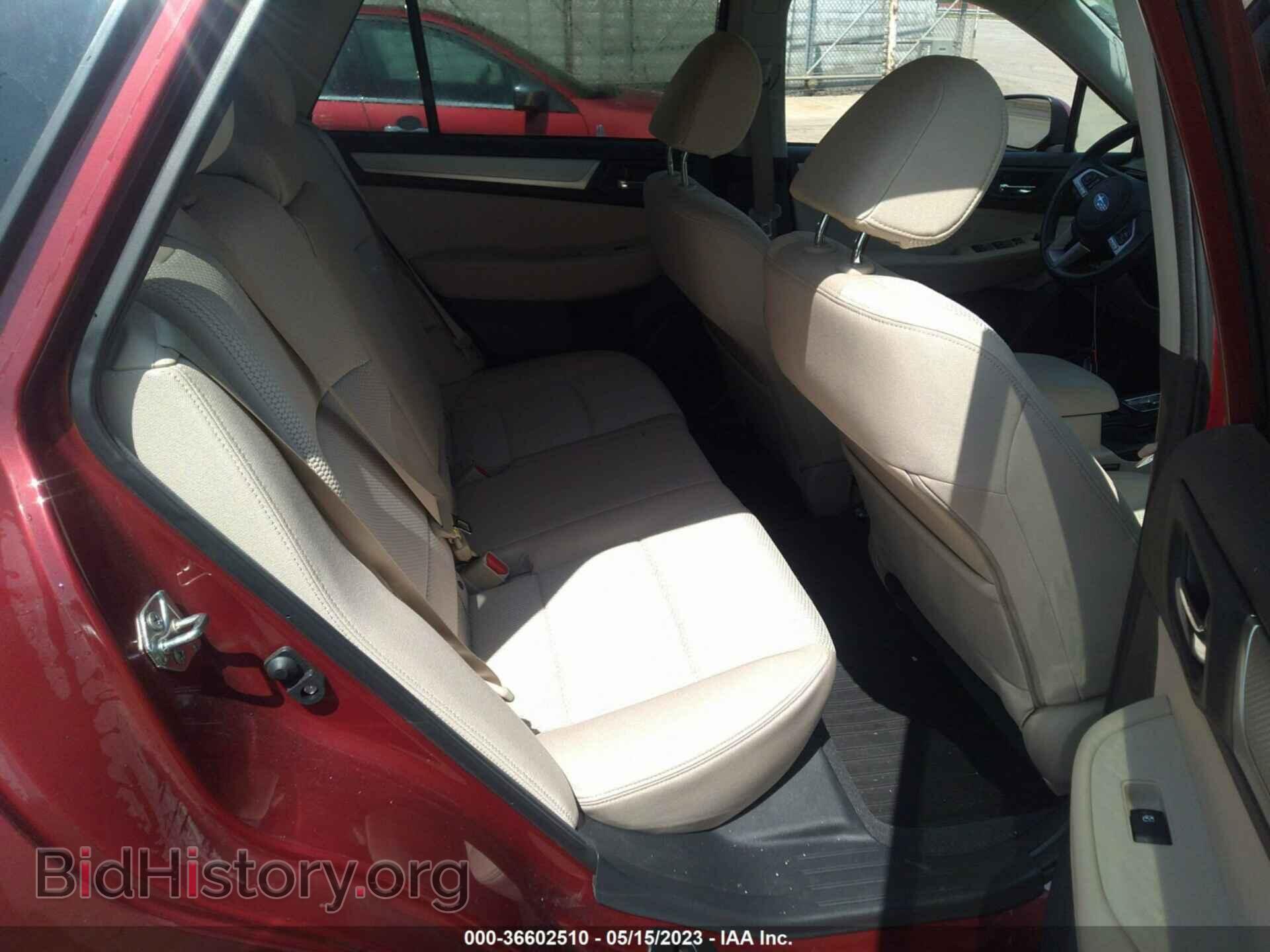2016 SUBARU OUTBACK - VIN: 4S4BSAFC6G3240894 - Photo 8