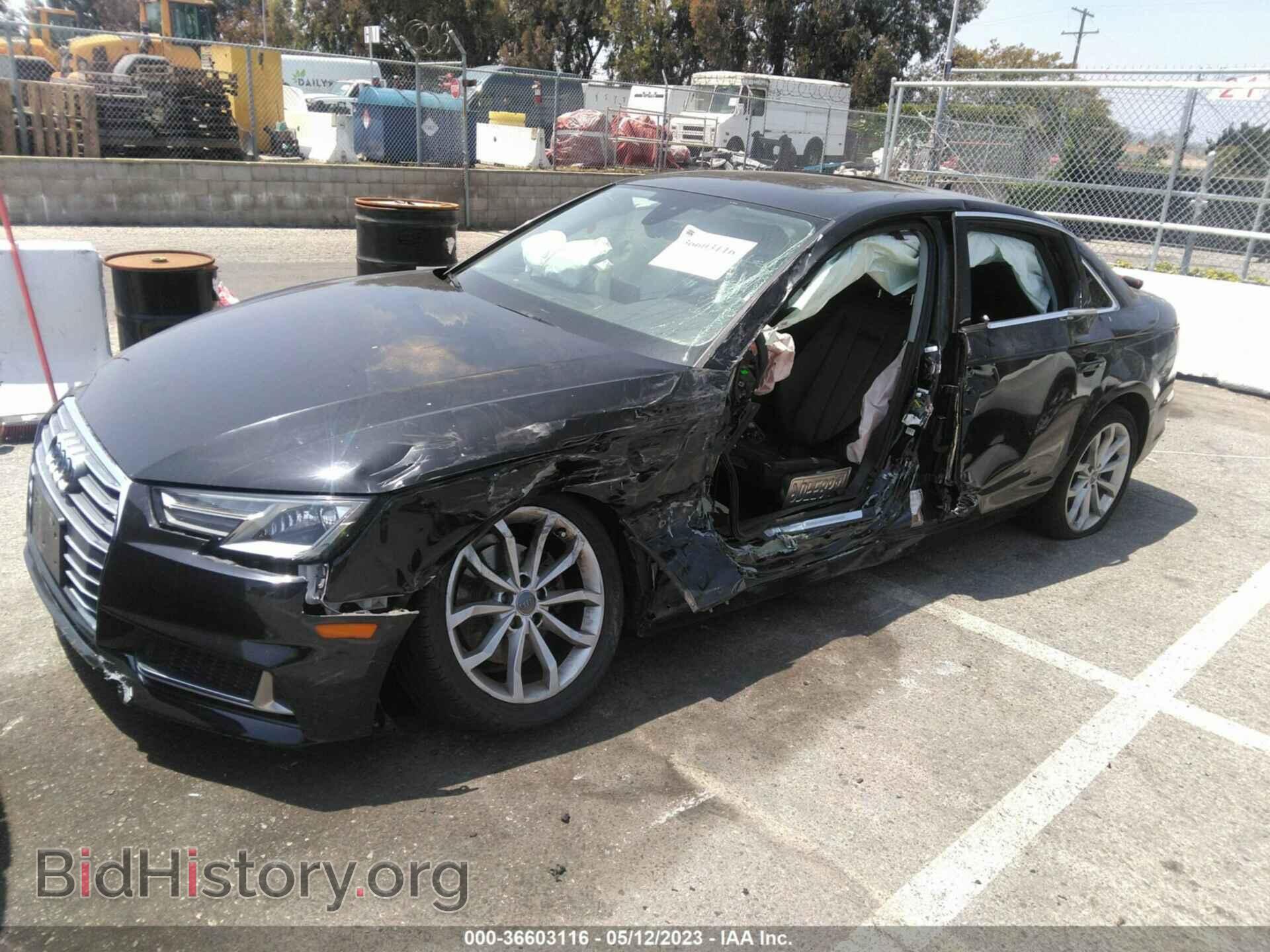 2019 AUDI A4 - VIN: WAUGMAF49KN004327 - Фото 2