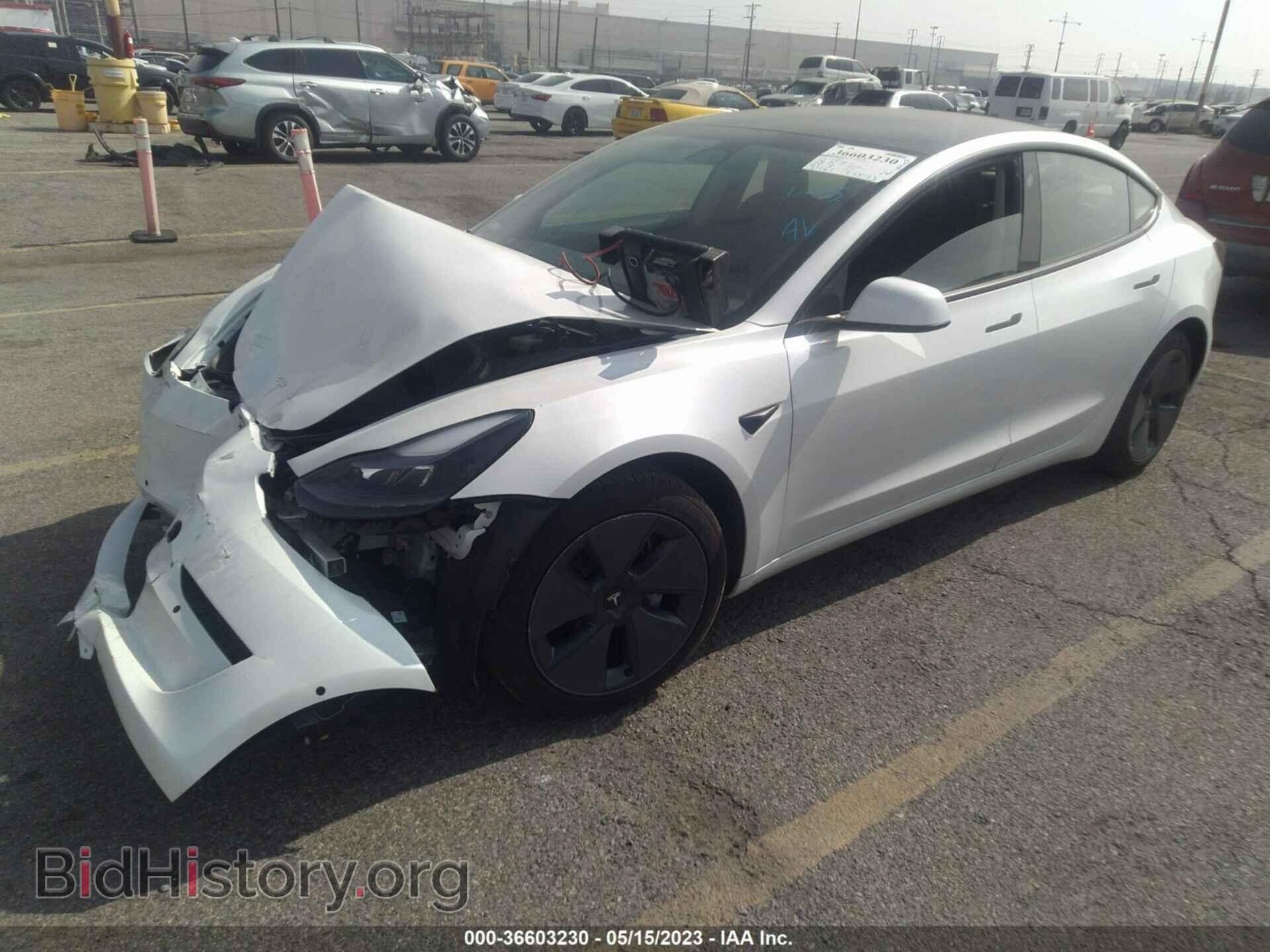 2021 TESLA MODEL 3 - VIN: 5YJ3E1EA2MF871060 - Фото 2