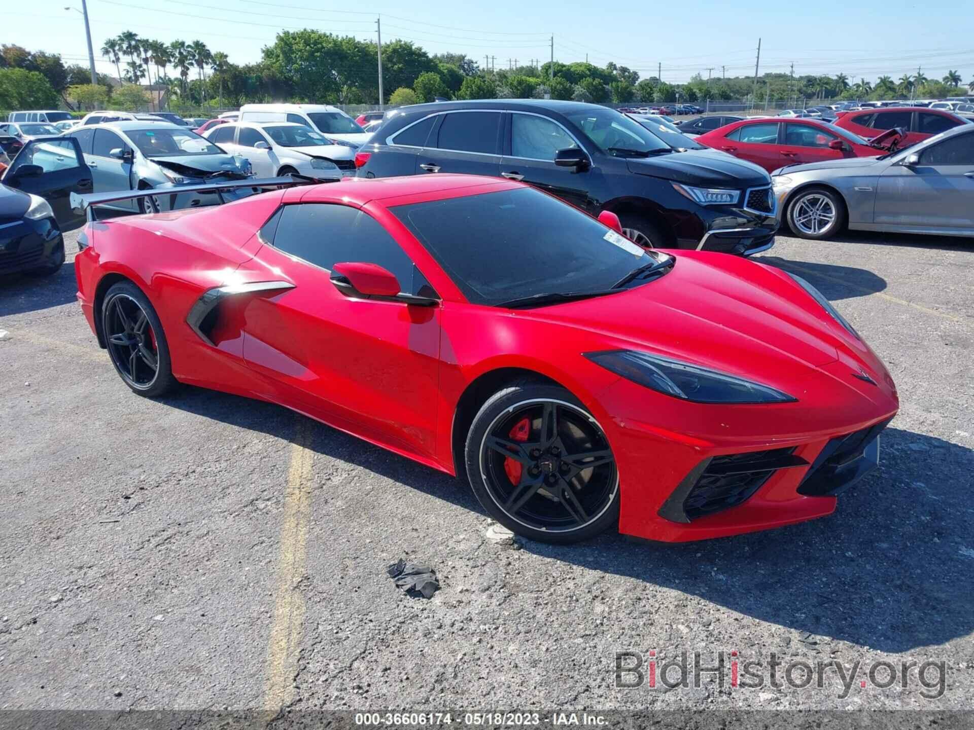 Photo 1G1Y63D4XL5116466 - CHEVROLET CORVETTE 2020