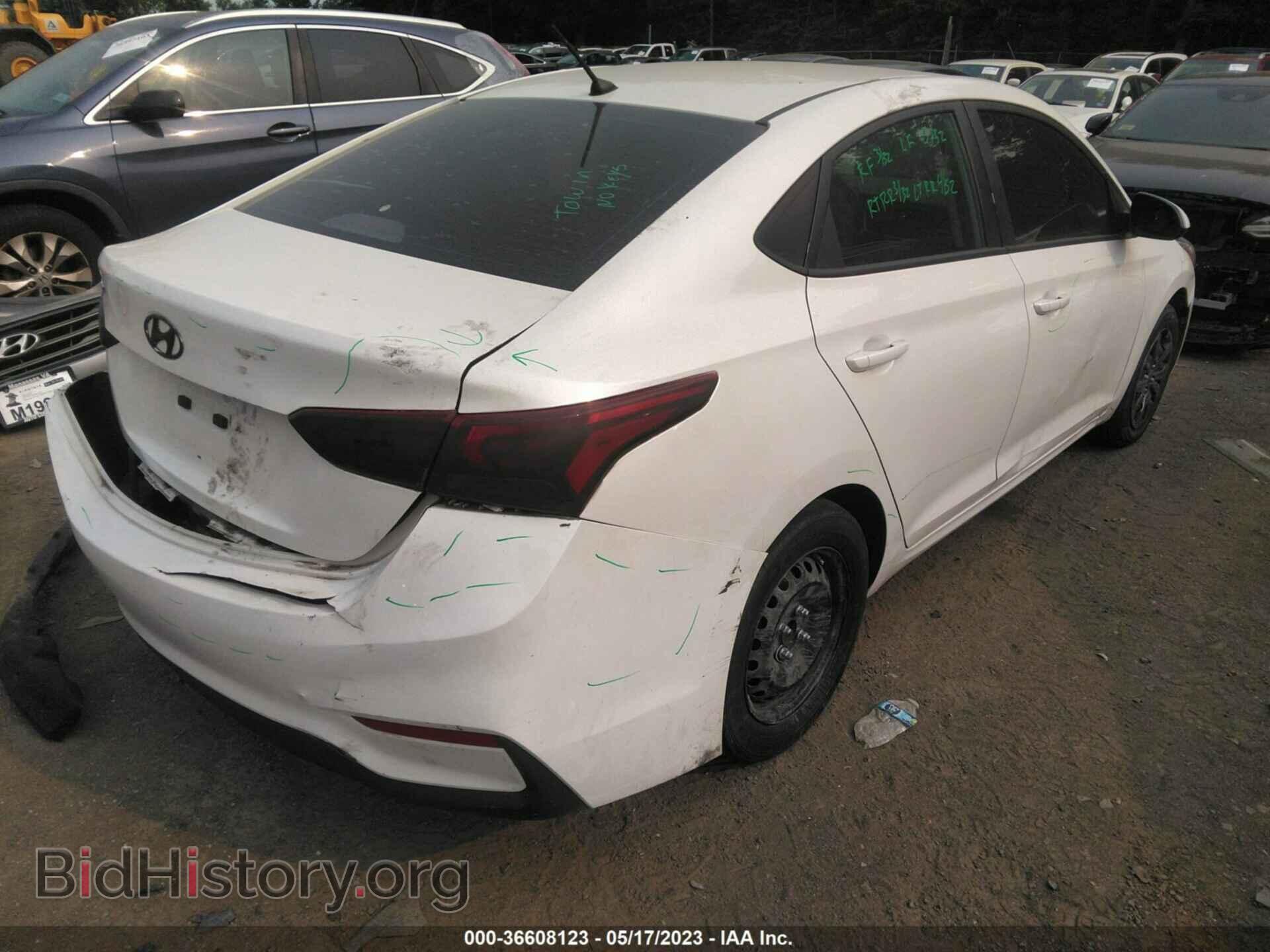 2018 HYUNDAI ACCENT - VIN: 3KPC24A38JE033019 - Фото 4