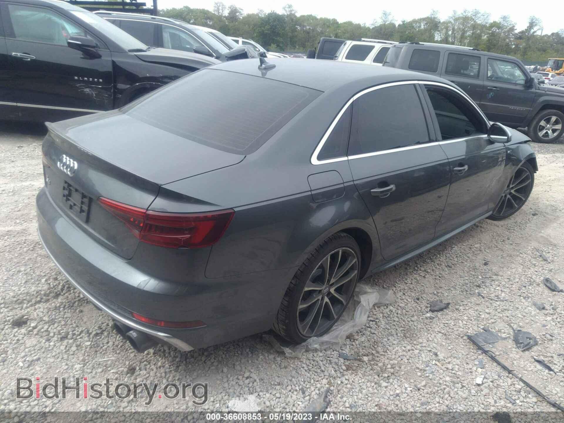 2018 AUDI S4 - VIN: WAUC4AF41JA003144 - Фото 4