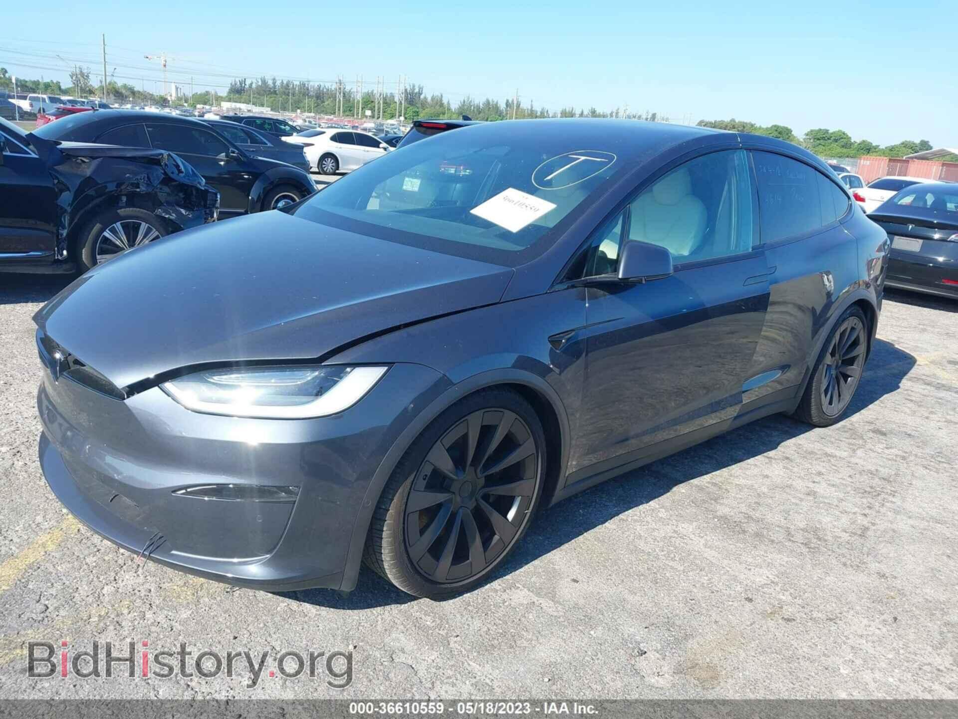 2022 TESLA MODEL X - VIN: 7SAXCBE5XNF354187 - Photo 2