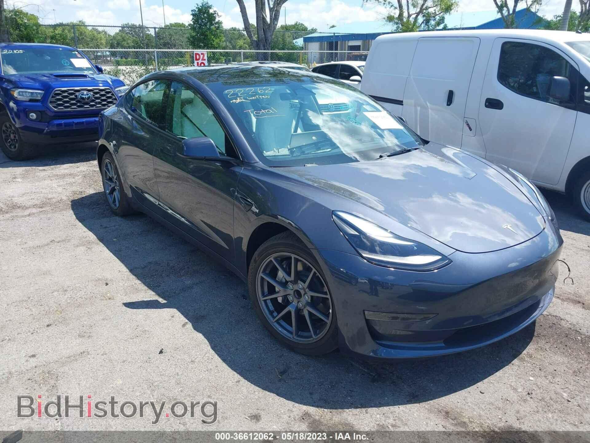 Photo 5YJ3E1EA1PF383058 - TESLA MODEL 3 2023