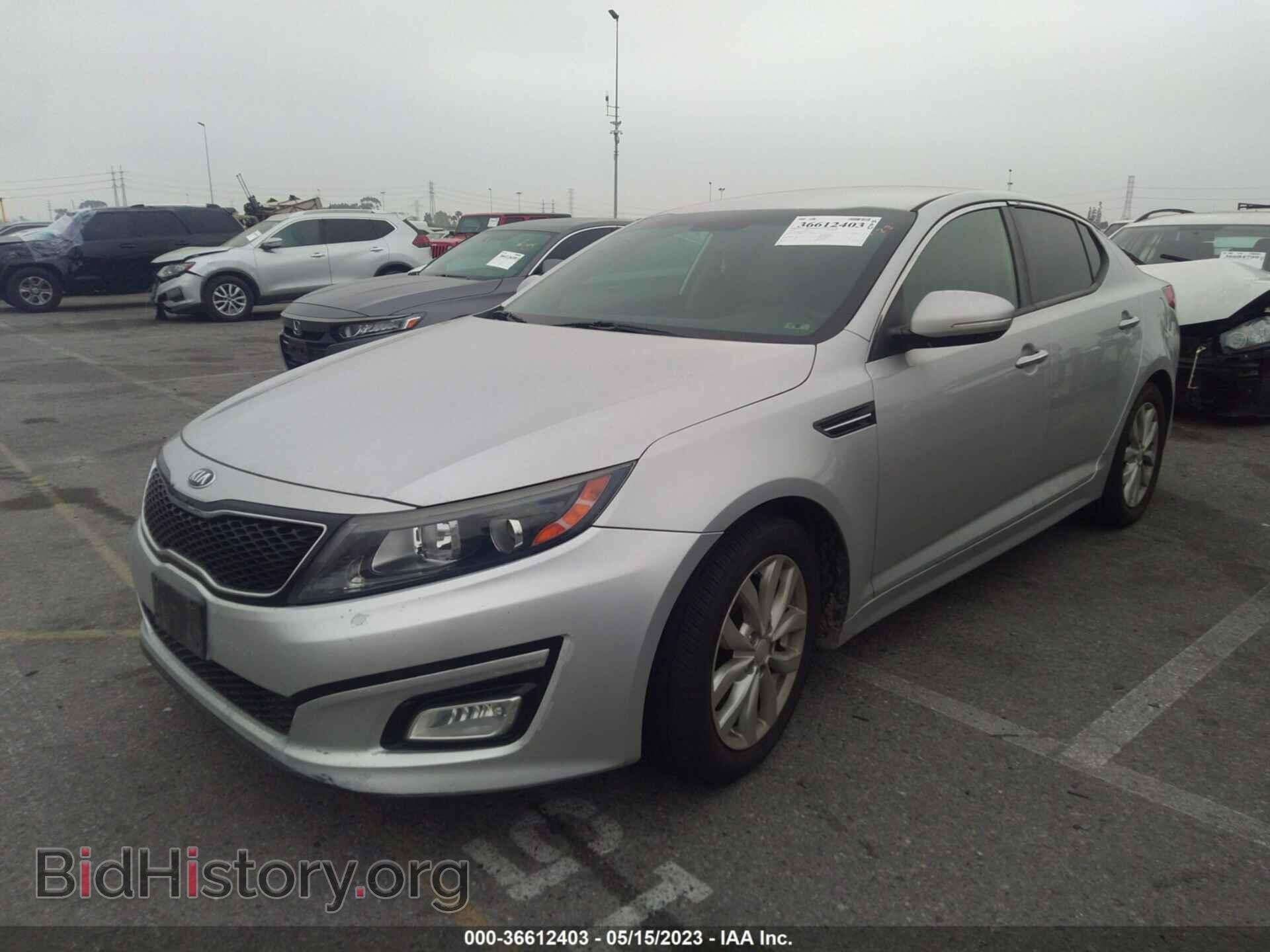2014 KIA OPTIMA - VIN: 5XXGM4A71EG350104 - Фото 2