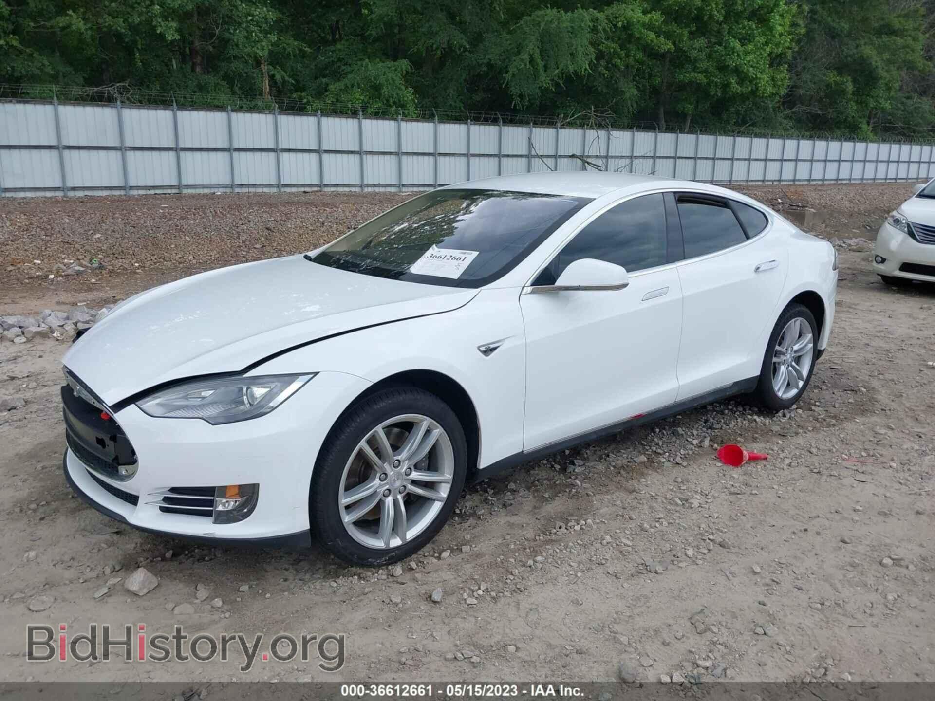 2013 TESLA MODEL S - VIN: 5YJSA1CGXDFP17291 - Фото 2