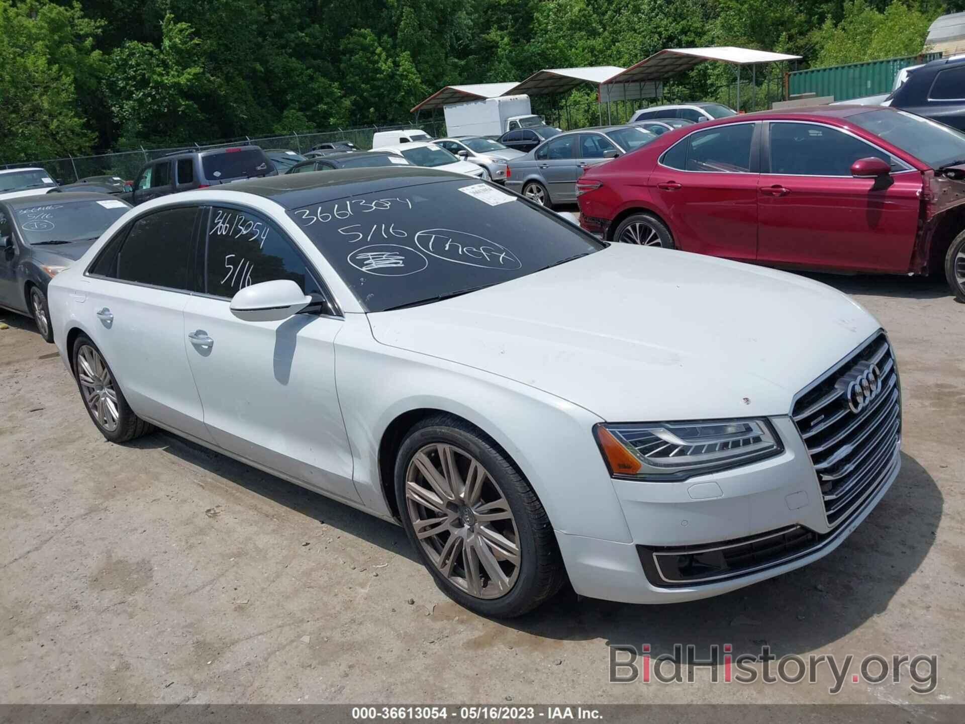 Photo WAU34AFD2GN012498 - AUDI A8 L 2016