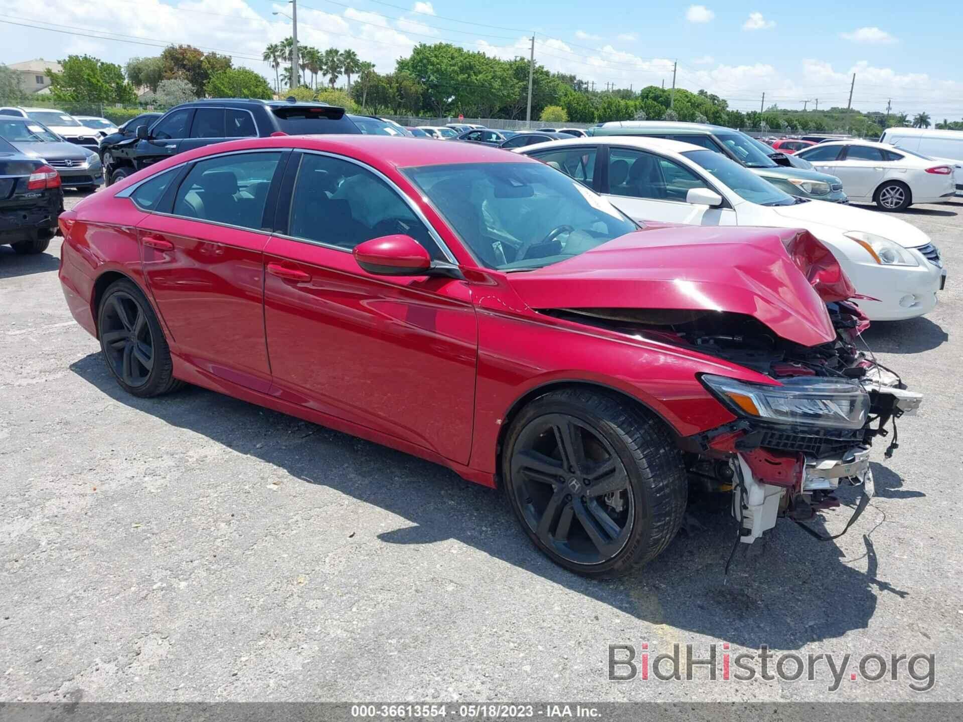 Photo 1HGCV1F35KA000628 - HONDA ACCORD SEDAN 2019