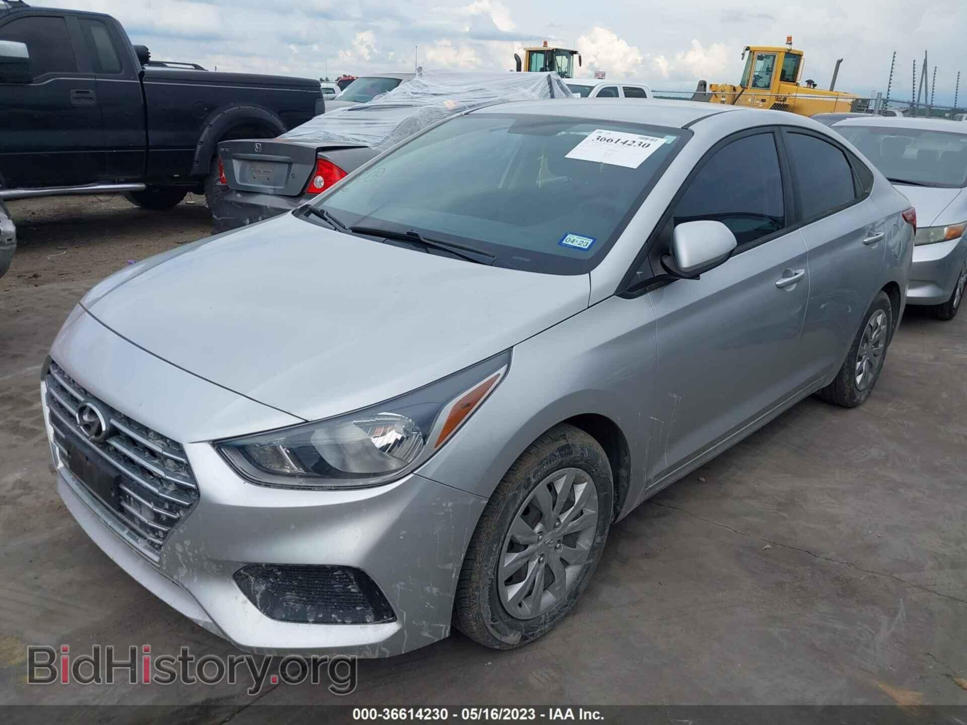 2019 HYUNDAI ACCENT - VIN: 3KPC24A3XKE068758 - Фото 2
