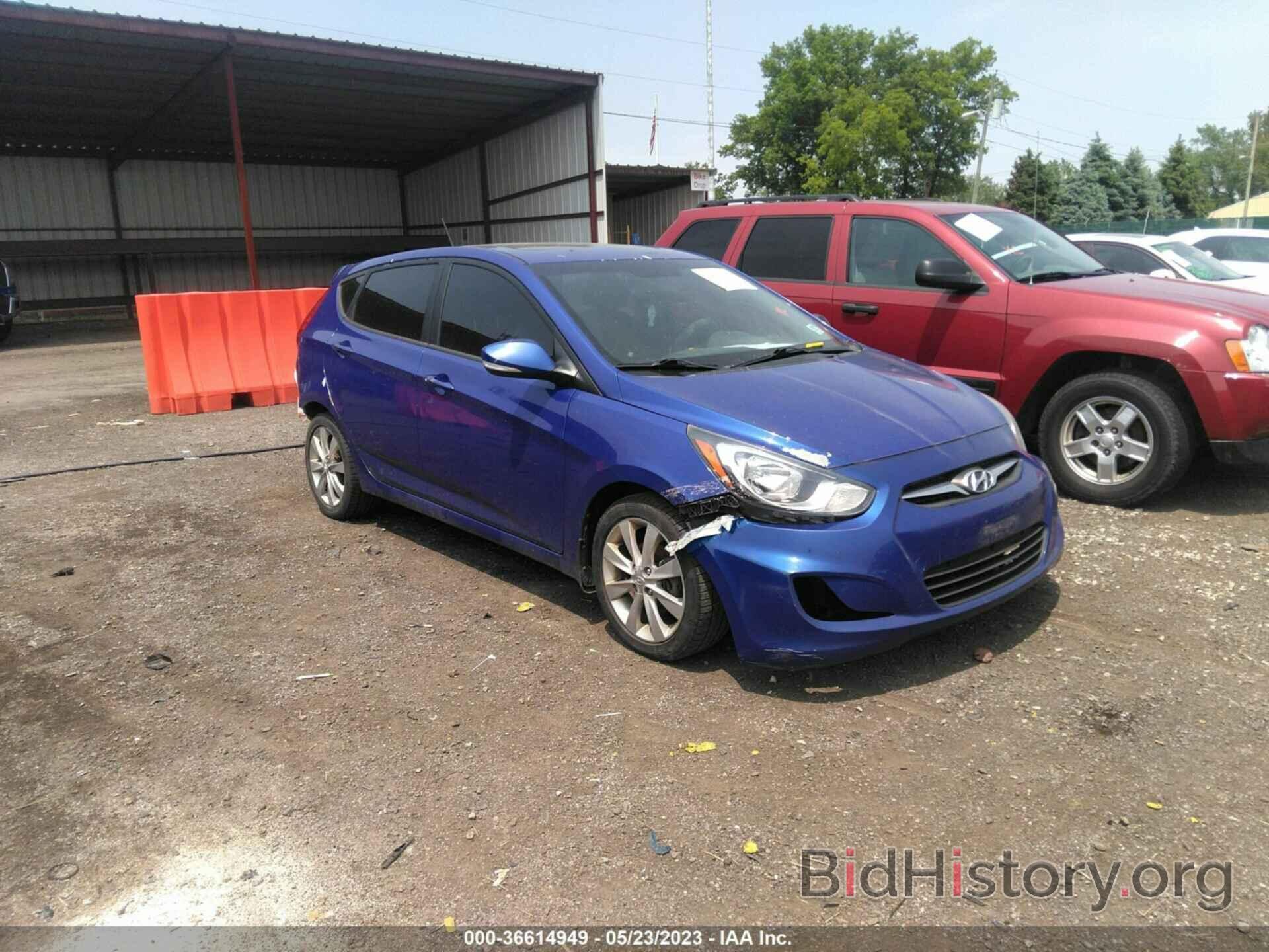 Photo KMHCU5AE4DU121374 - HYUNDAI ACCENT 2013